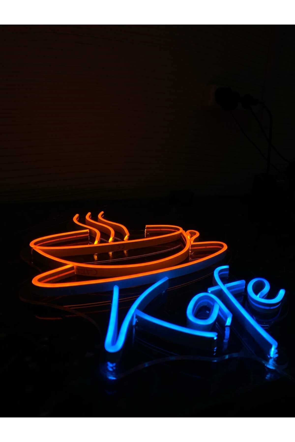 Kafe Neon Led Tabela(55x36cm)