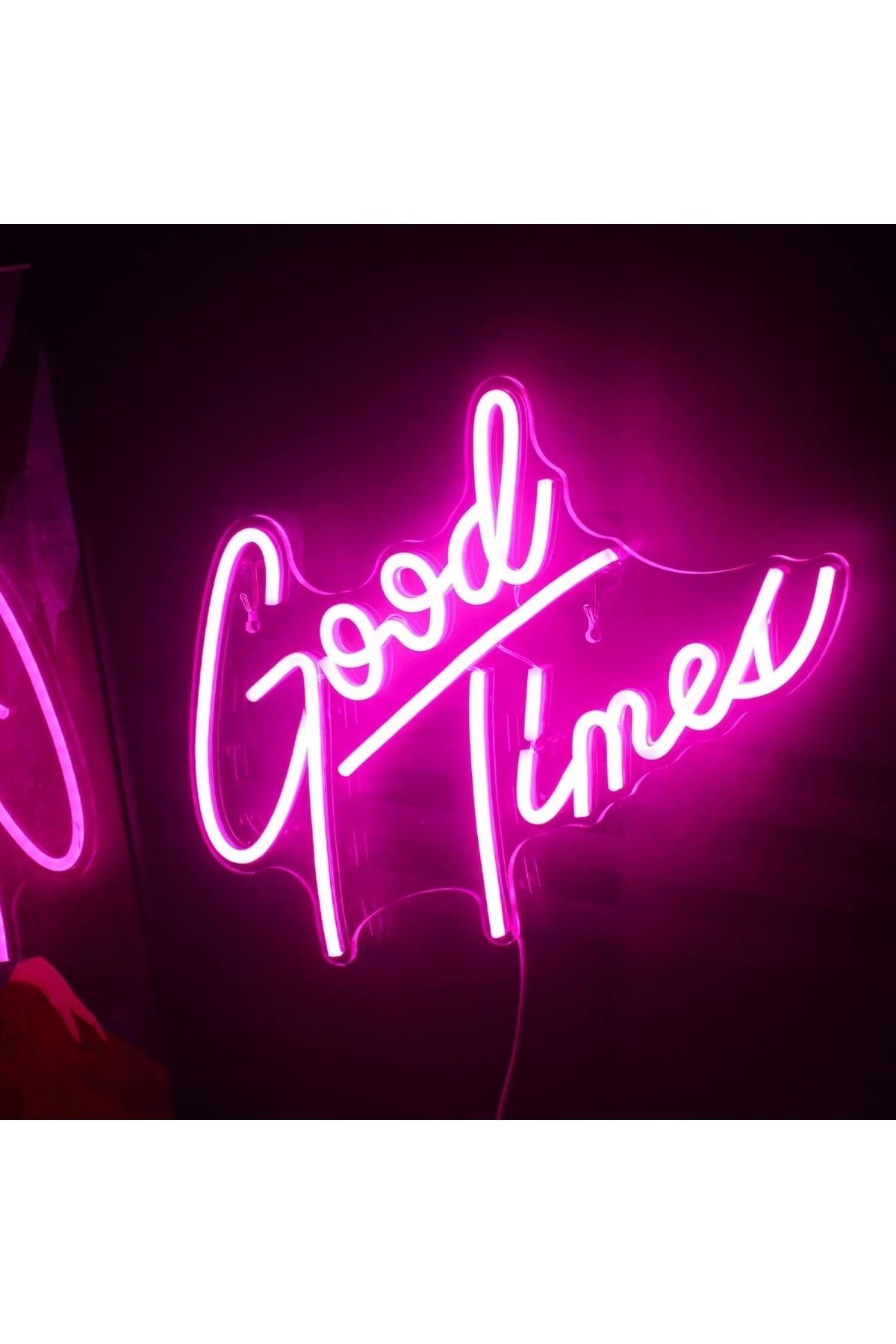 Good Times Neon Tabela Neon Yazı Dekoratif Aydınlatma