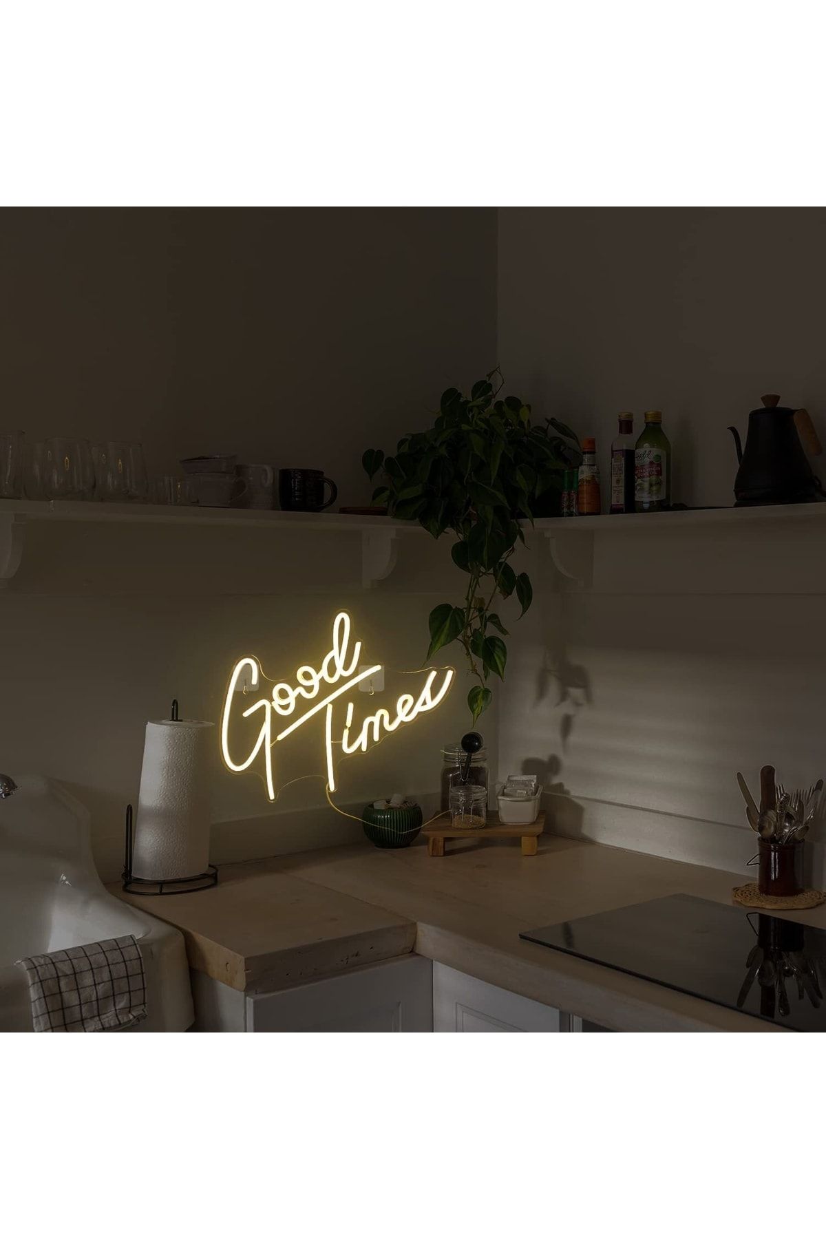 Good Times Neon Tabela Neon Yazı Dekoratif Aydınlatma
