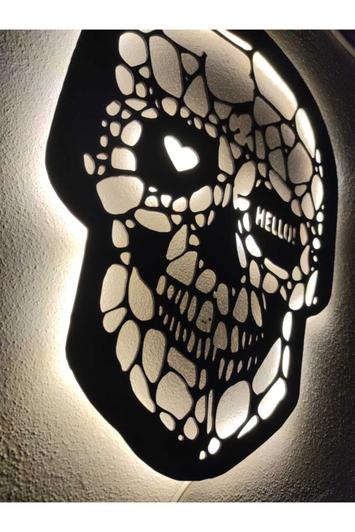 Kuru Kafa Led Işıklı Tablo