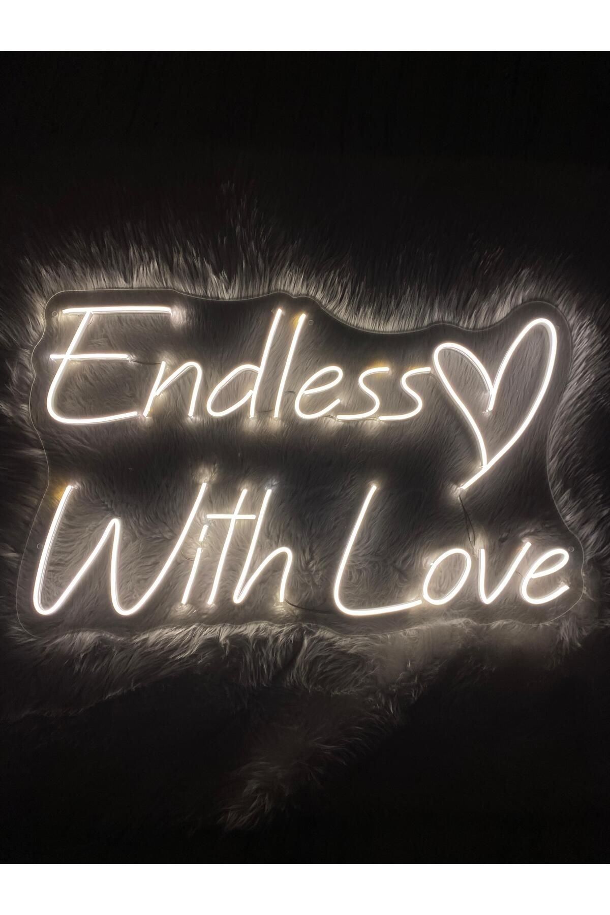 Endless With Love Neon Dekoratif Aydınlatma