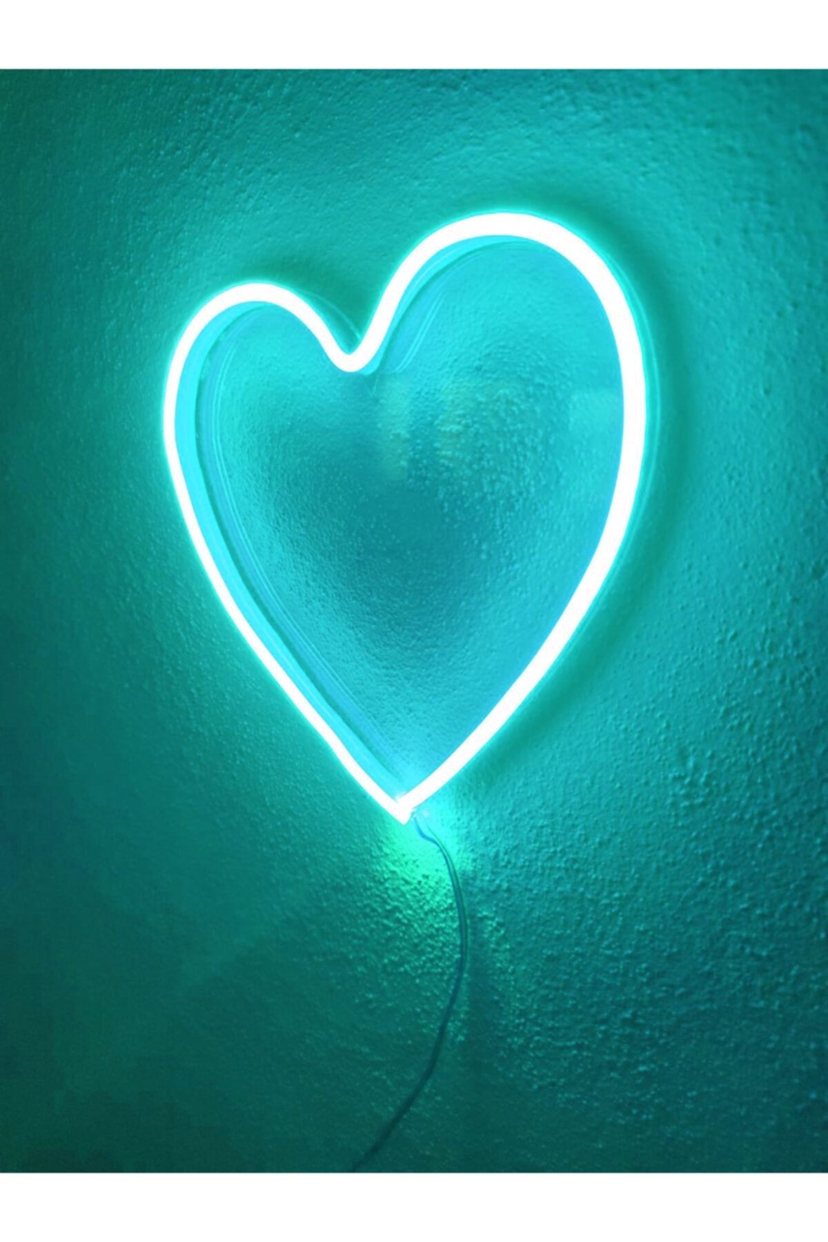 Kalp Neon Şekiller Işaret Neon Led Dekoratif Duvar Aydınlatması Neon Duvar Yazısı