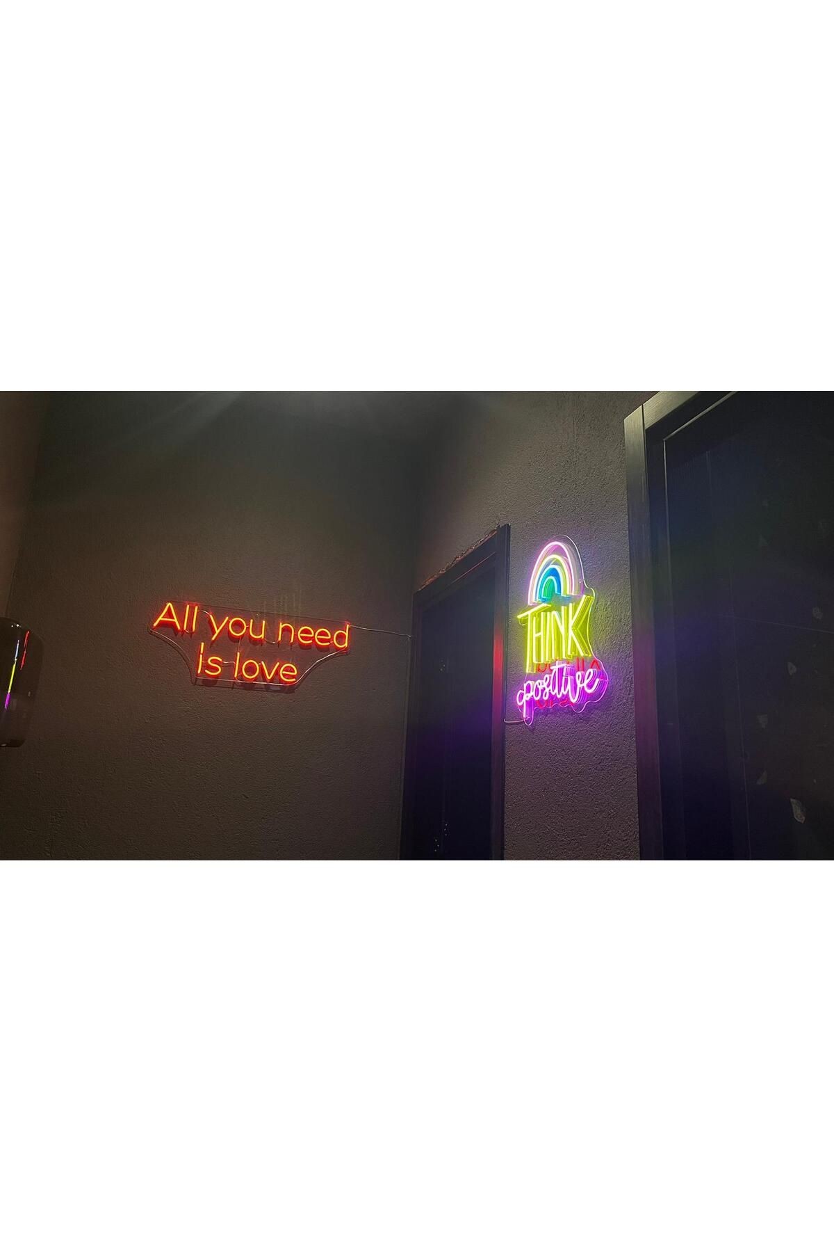 All you need is love Neon Dekoratif Aydınlatma