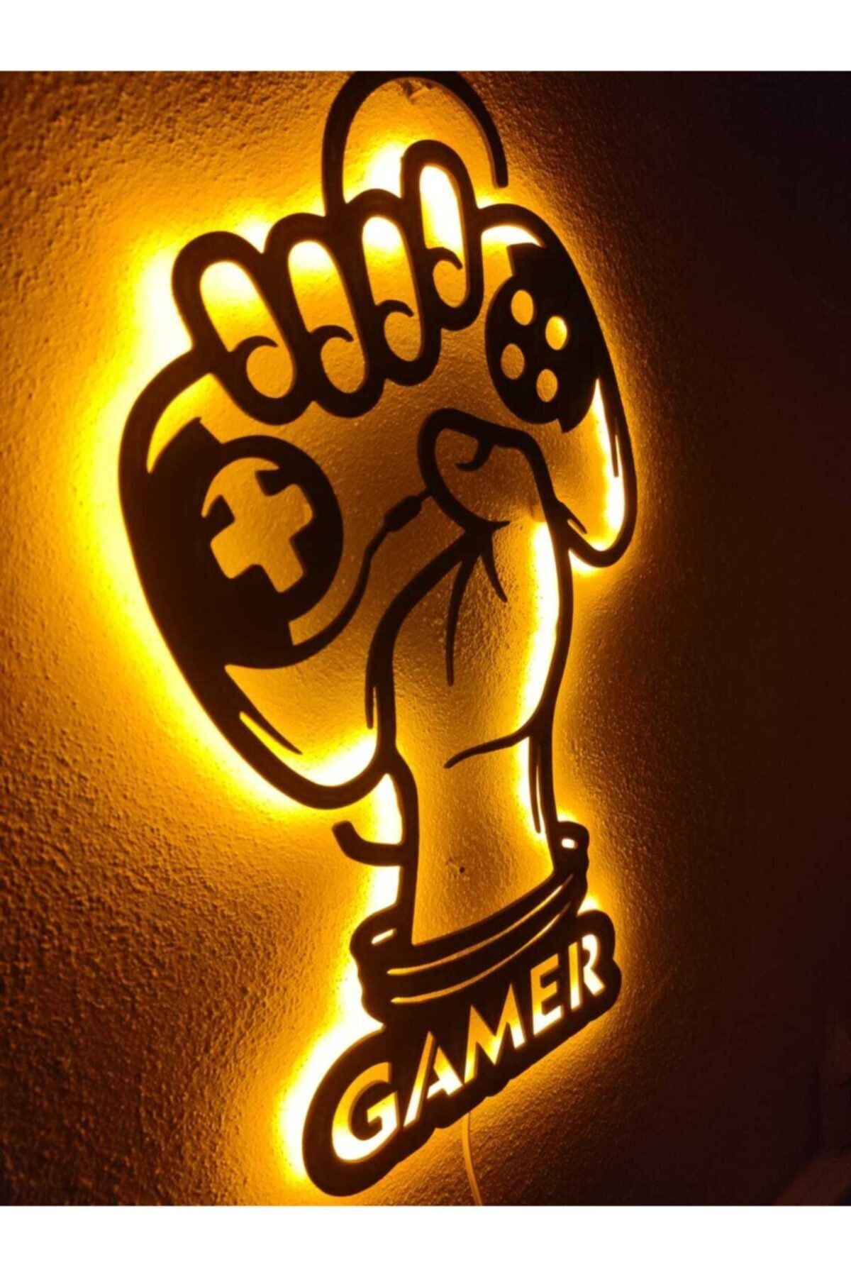 Gamer Led Işıklı Tablo