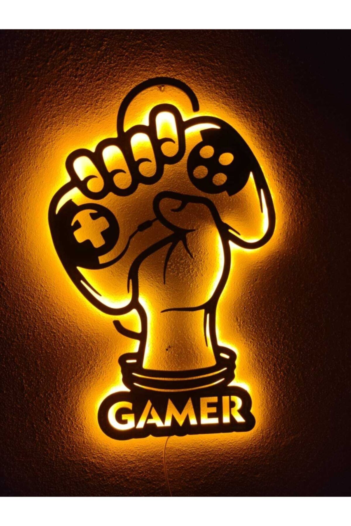 Gamer Led Işıklı Tablo