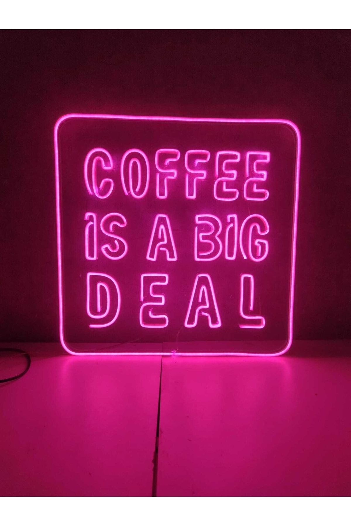 Coffee Kahve - Kahve Köşesi Kafe Neon Tabela Neon Yazı Dekoratif Aydınlatma