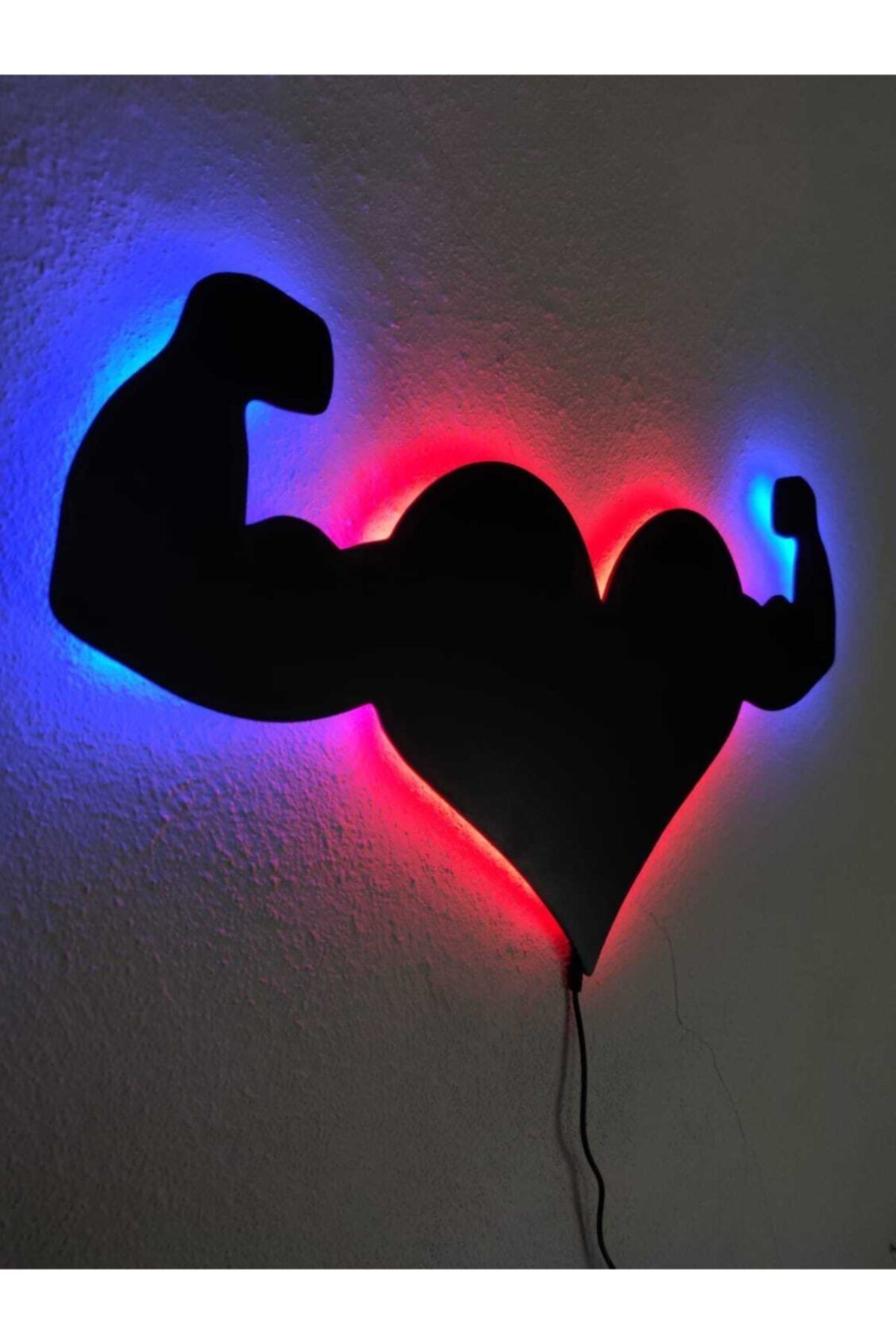 Fitness Love Işıklı Tablo