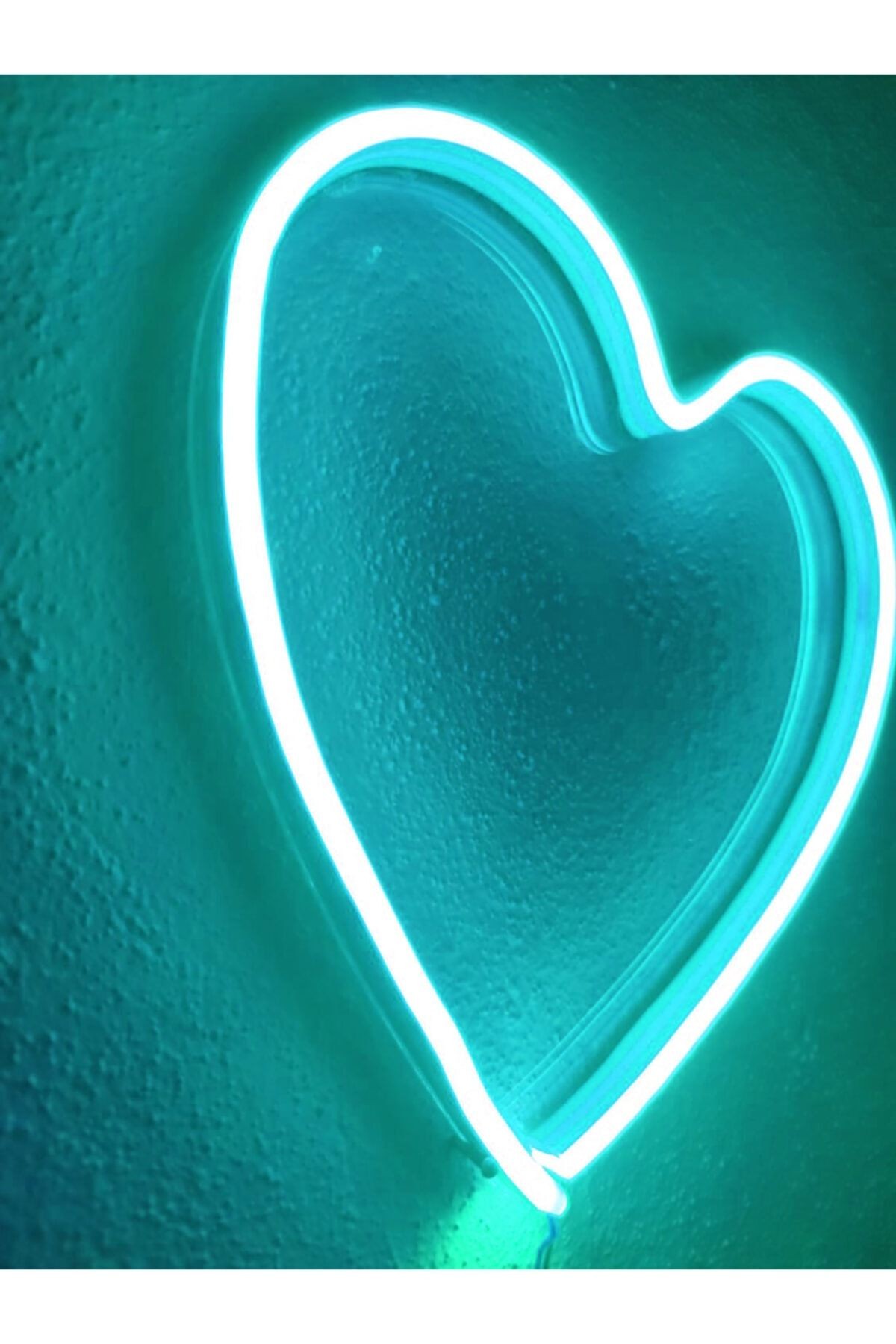 Kalp Neon Şekiller Işaret Neon Led Dekoratif Duvar Aydınlatması Neon Duvar Yazısı