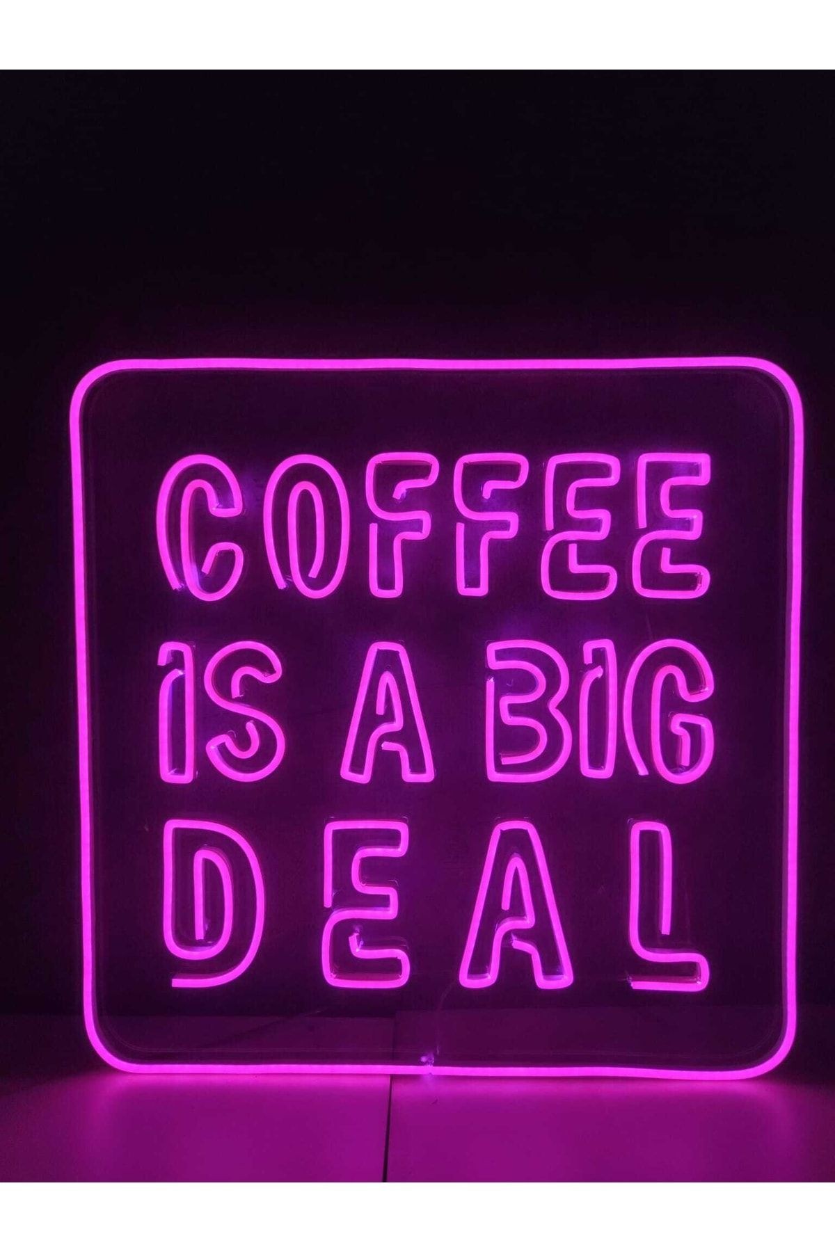 Coffee Kahve - Kahve Köşesi Kafe Neon Tabela Neon Yazı Dekoratif Aydınlatma