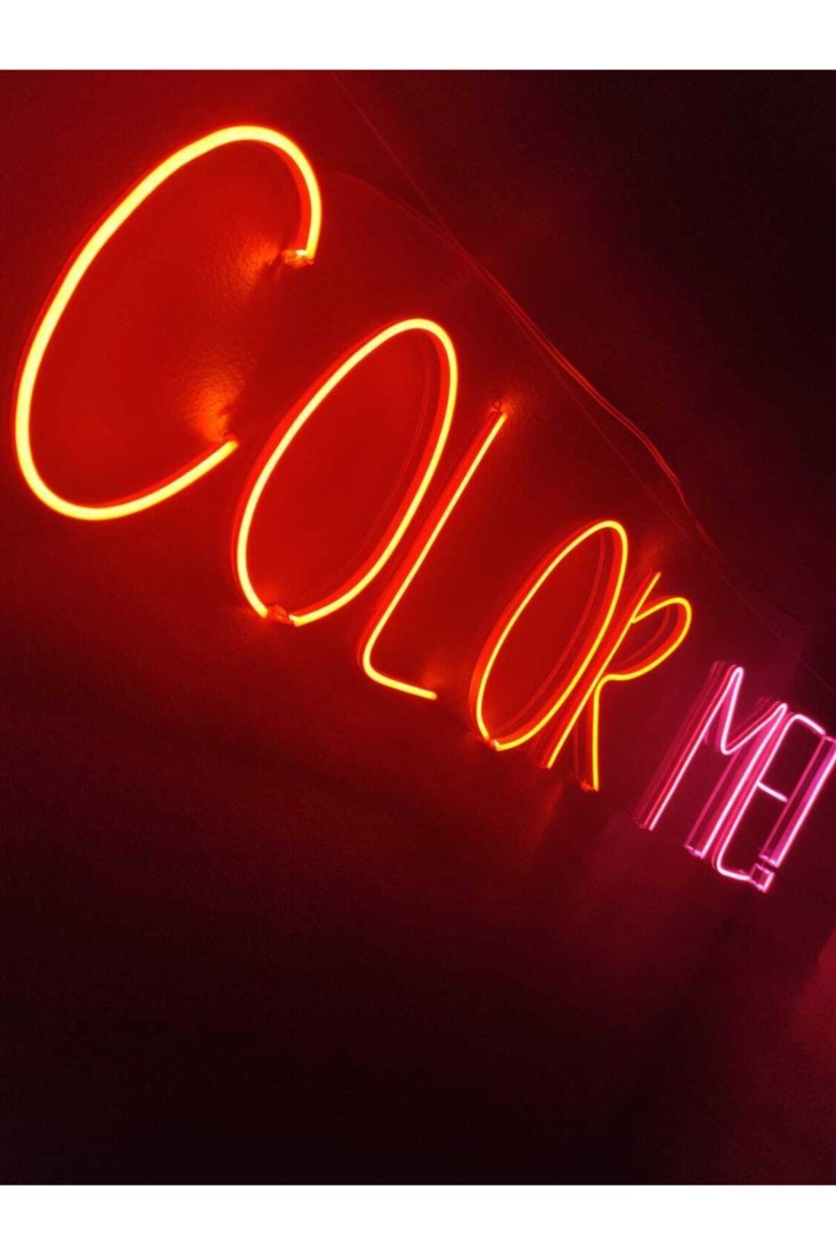 Color Me! Neon Led Tabela Dekoratif Aydınlatma