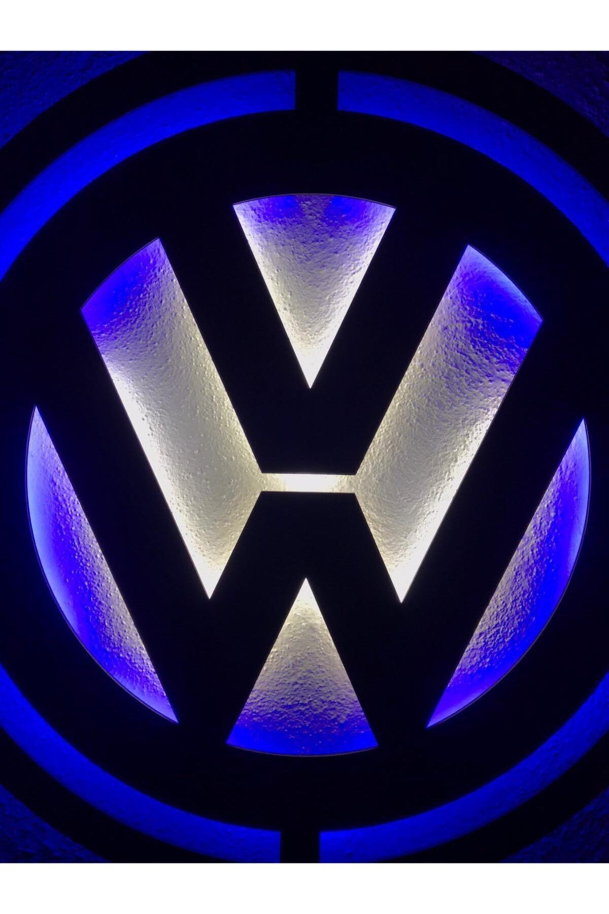Wolkswagen Logo Işıklı Tablo