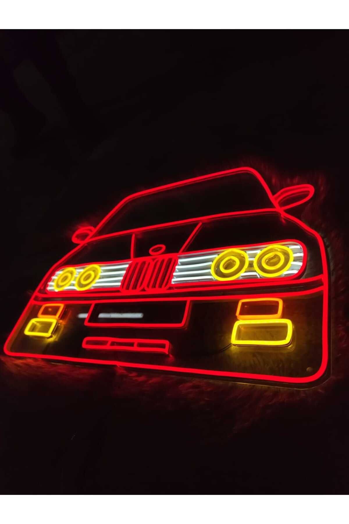 Bmw E30 Araba Neon Led Tabela(64x46cm)