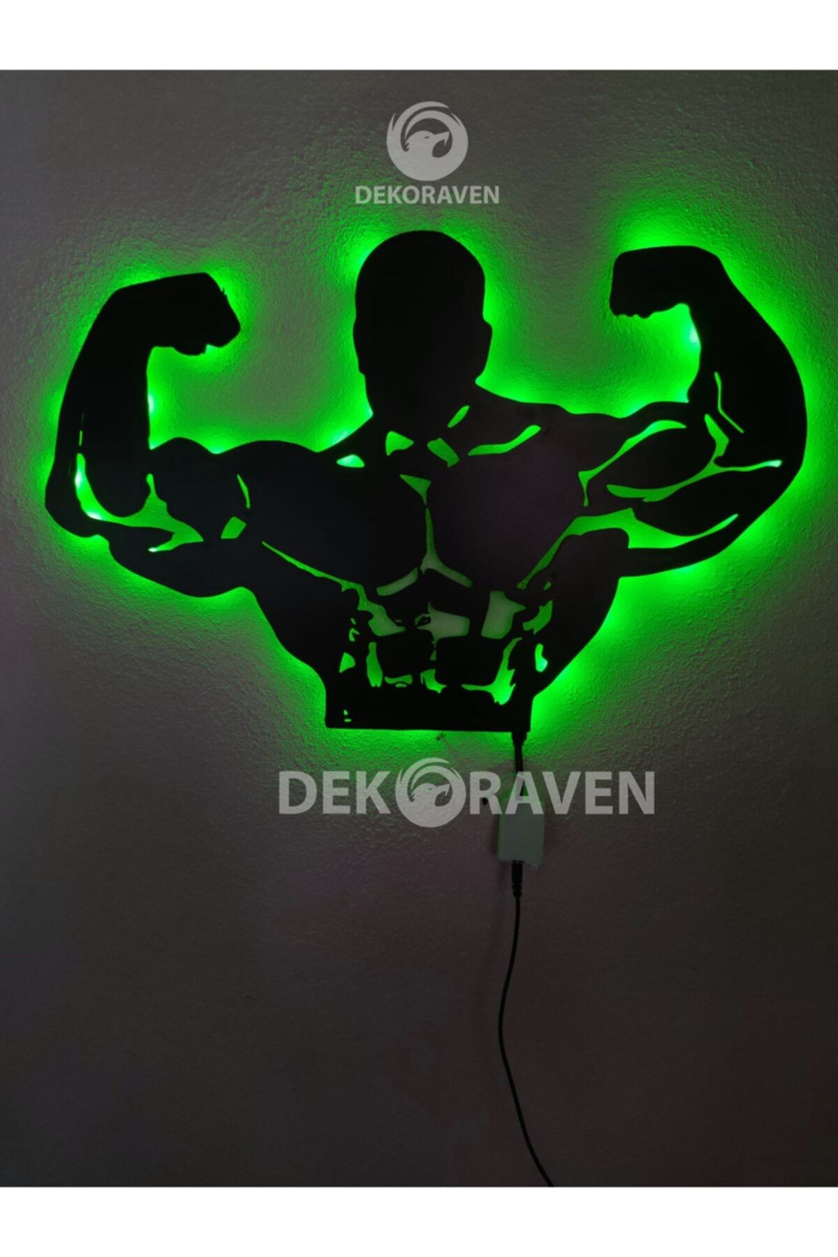 Fitness-gym Led Işıklı Tablo