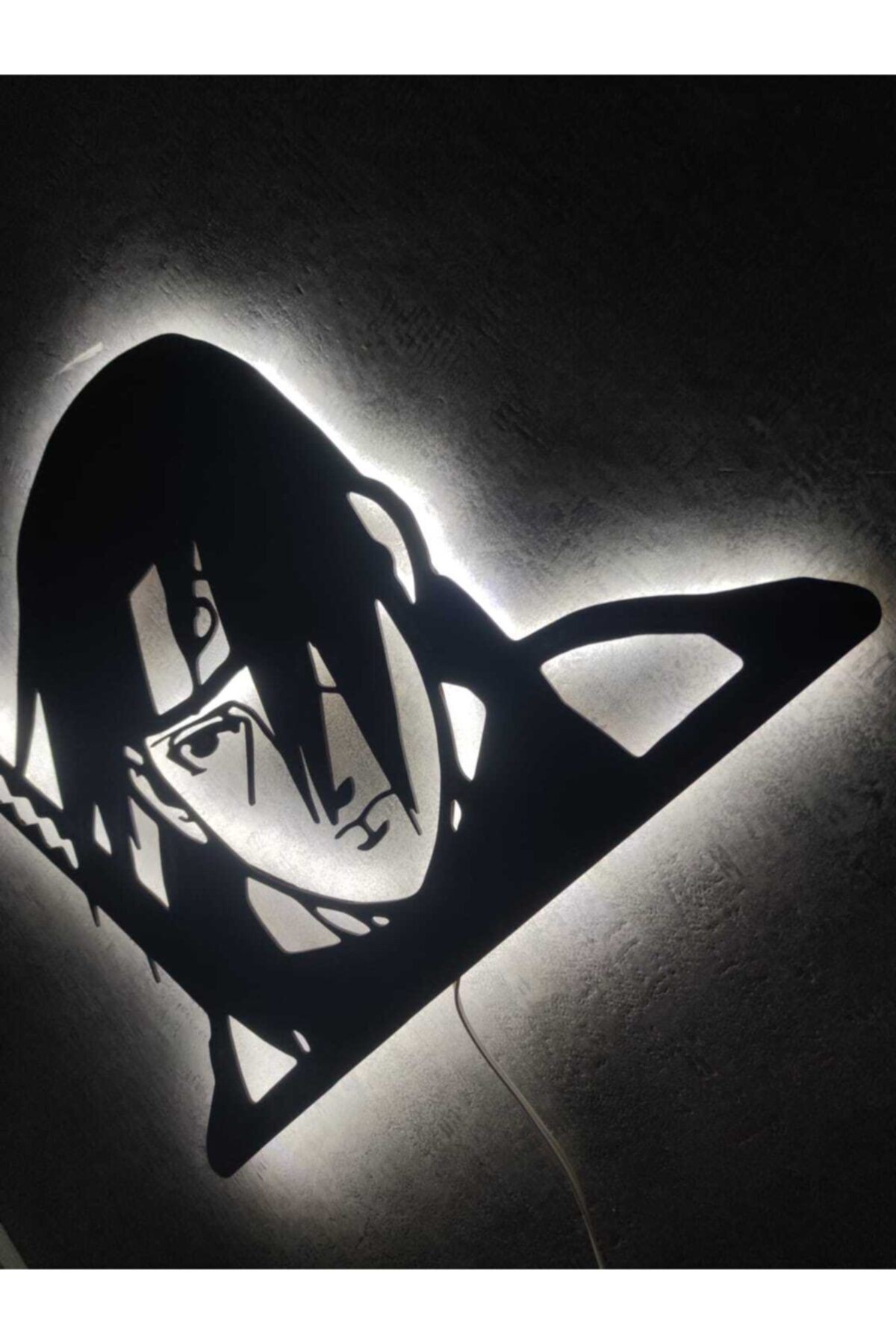 Naruto Itachi Uchiha Led Işıklı Tablo