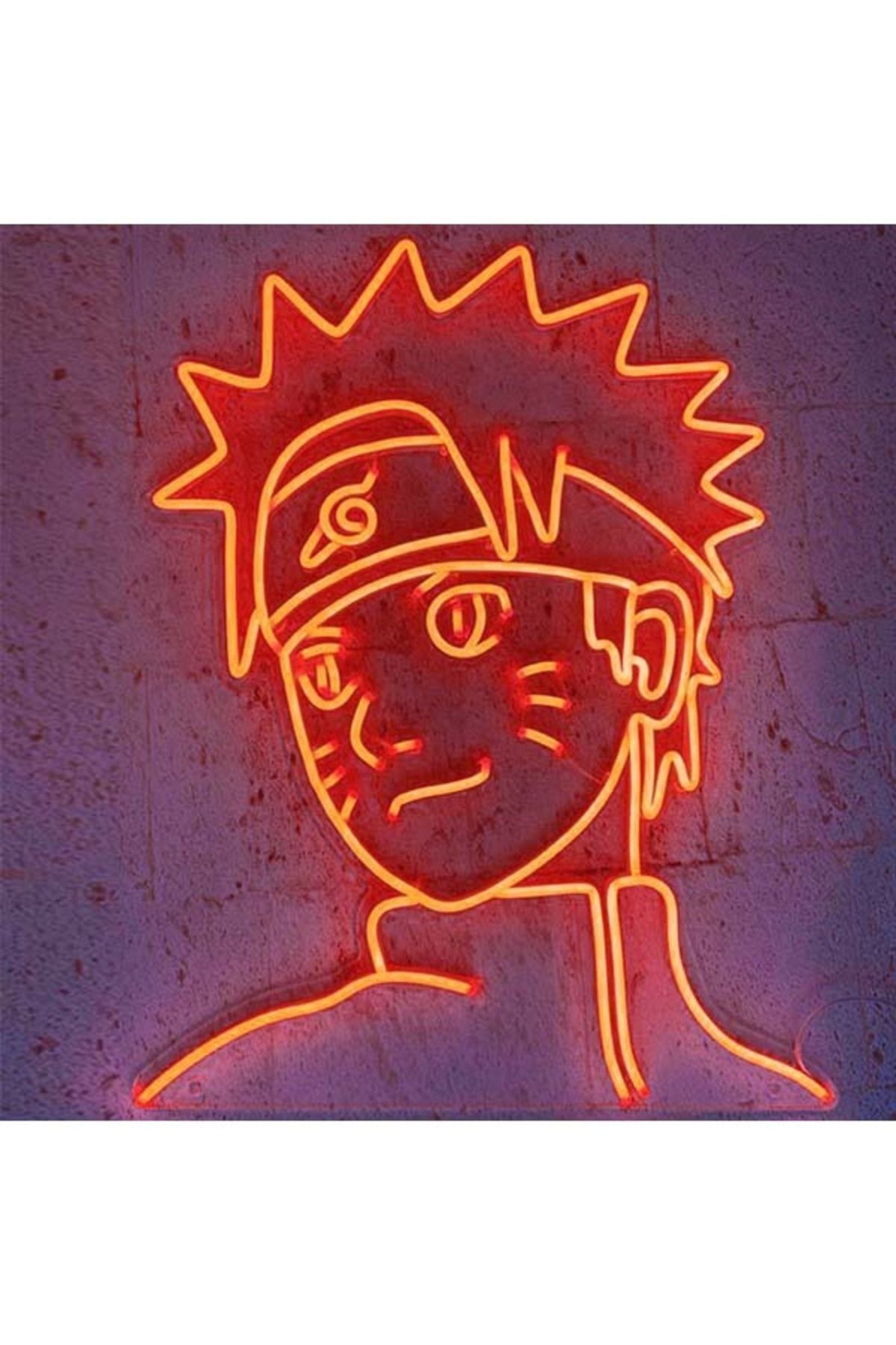 Naruto Neon Led Tabela Dekoratif Aydınlatma