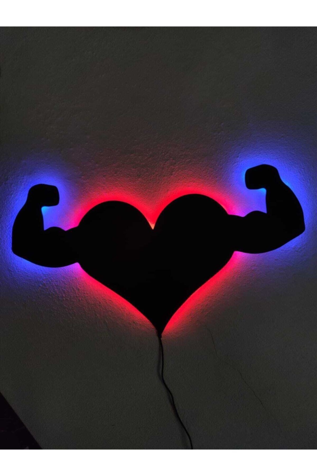 Fitness Love Işıklı Tablo