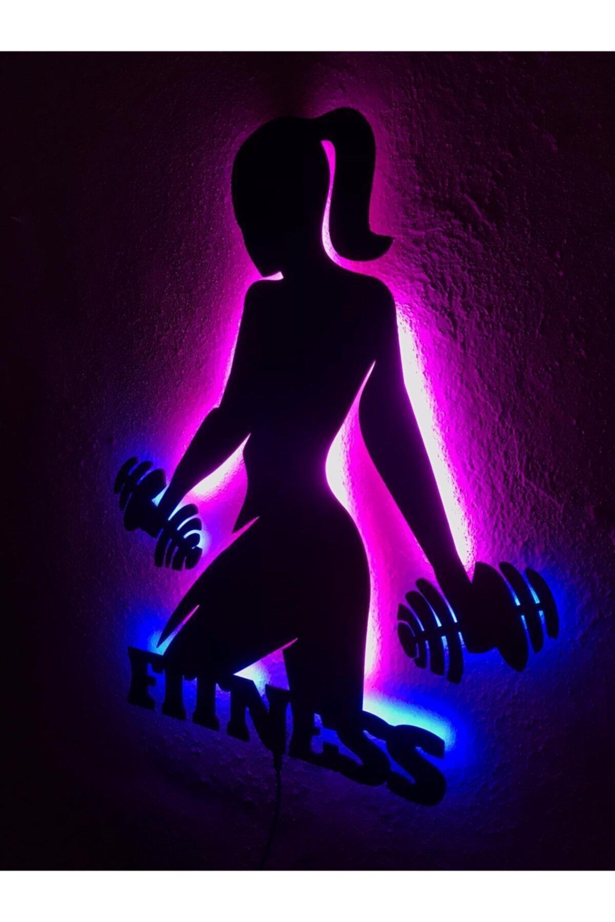 Fitness Işıklı Tablo