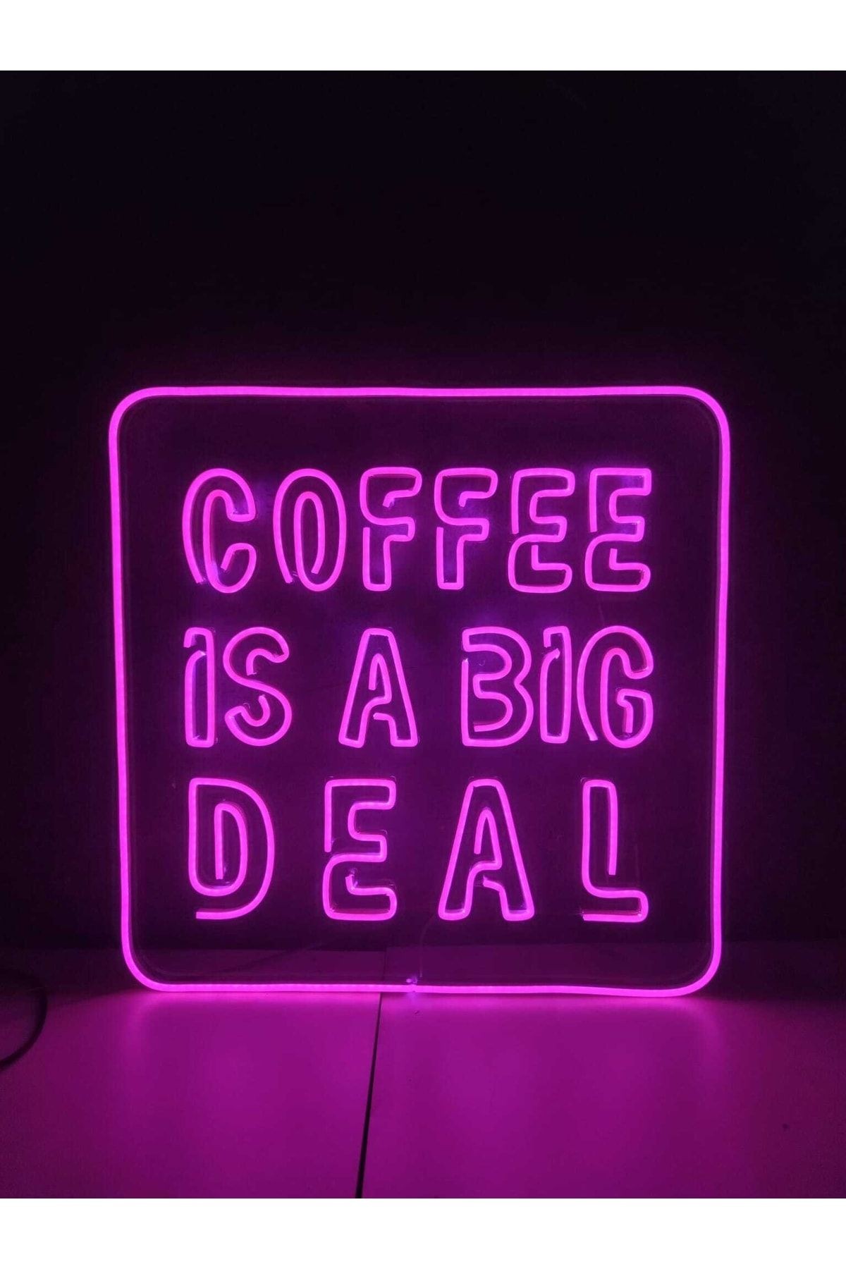 Coffee Kahve - Kahve Köşesi Kafe Neon Tabela Neon Yazı Dekoratif Aydınlatma