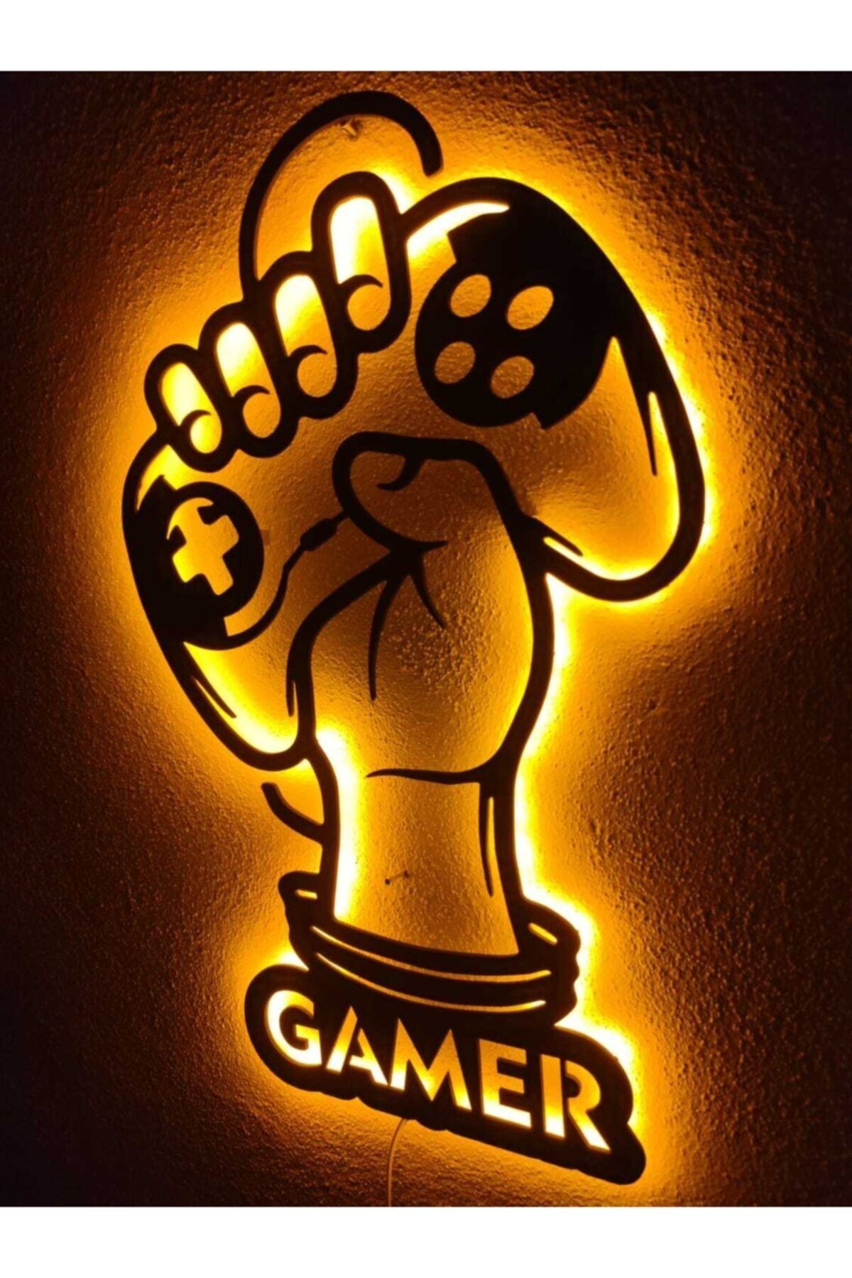 Gamer Led Işıklı Tablo