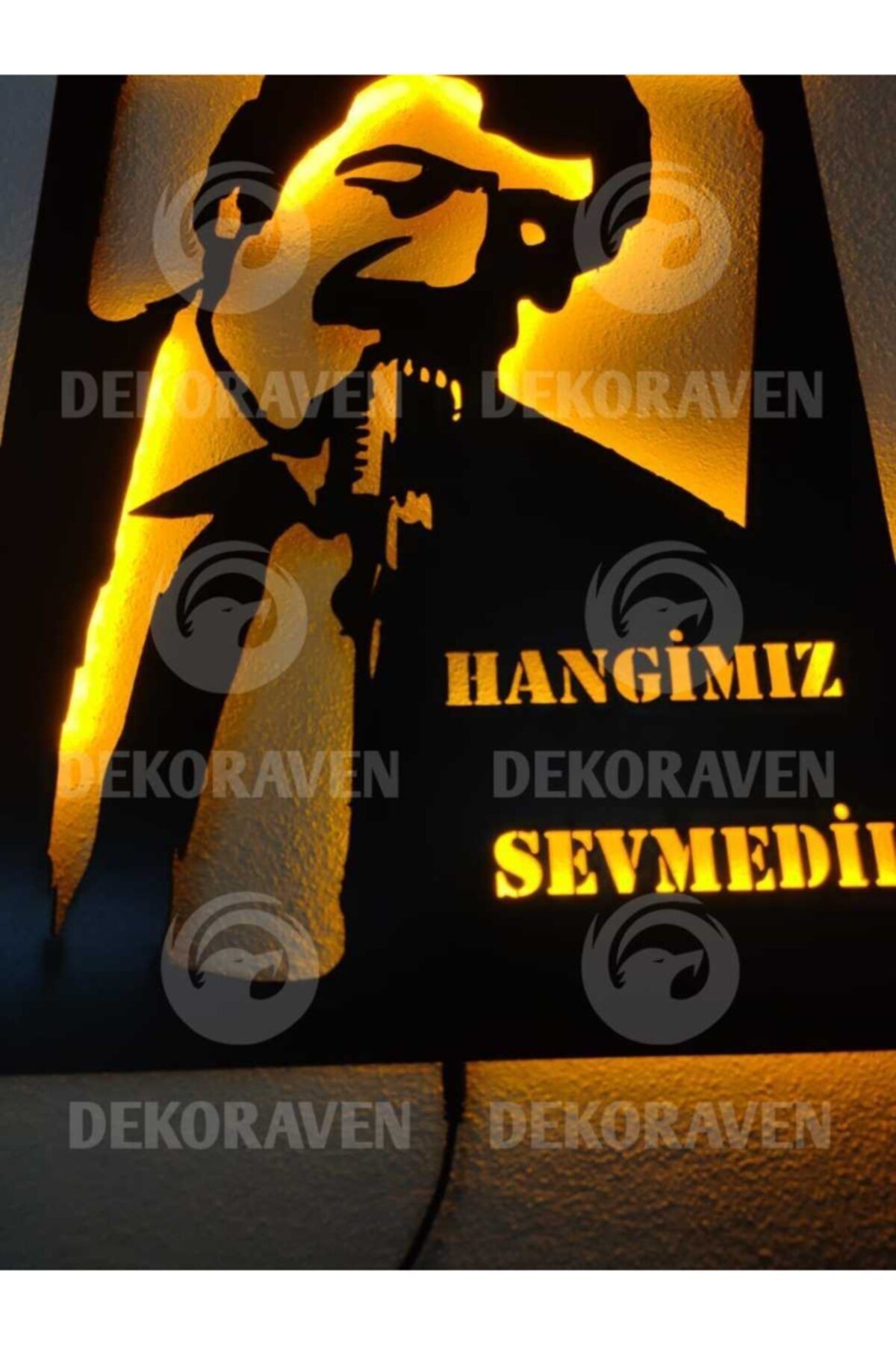 Müslüm Gürses Led Işıklı Tablo