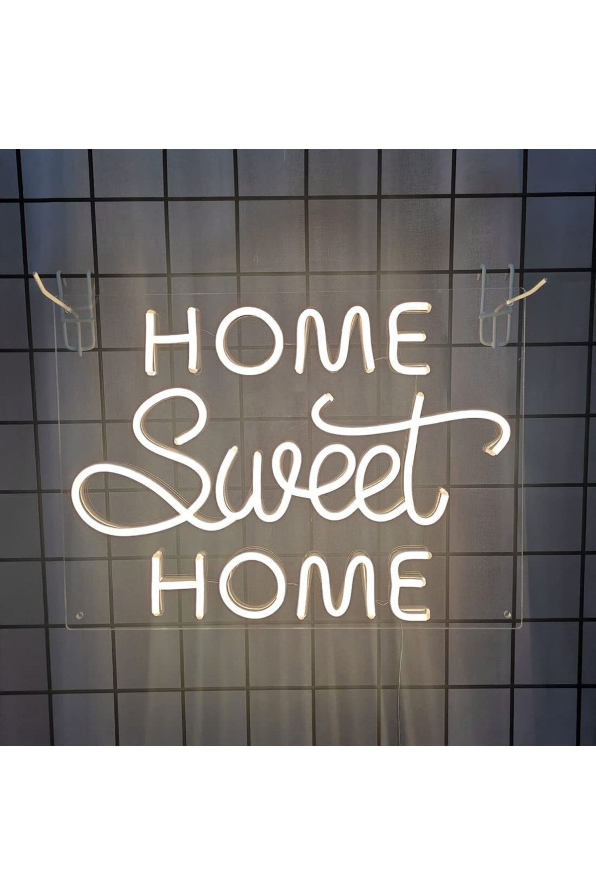 Home Sweet Home Neon Tabela Neon Yazı Dekoratif Aydınlatma