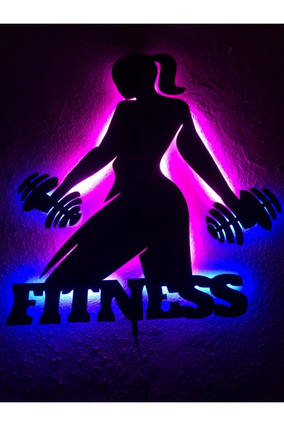 Fitness Işıklı Tablo