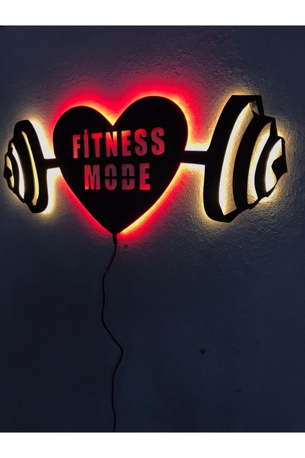 Fitness Mode Işıklı Tablo
