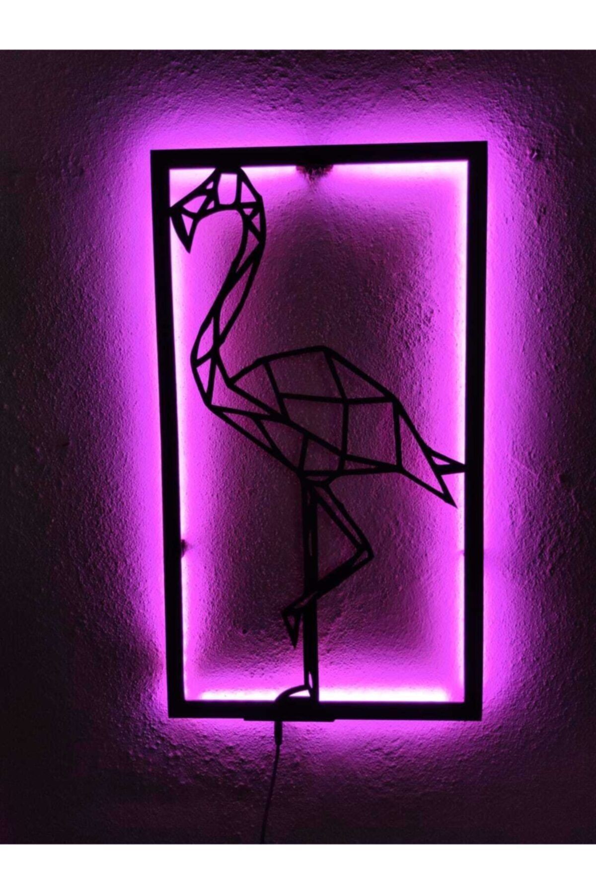 Flamingo Led Işıklı Tablo