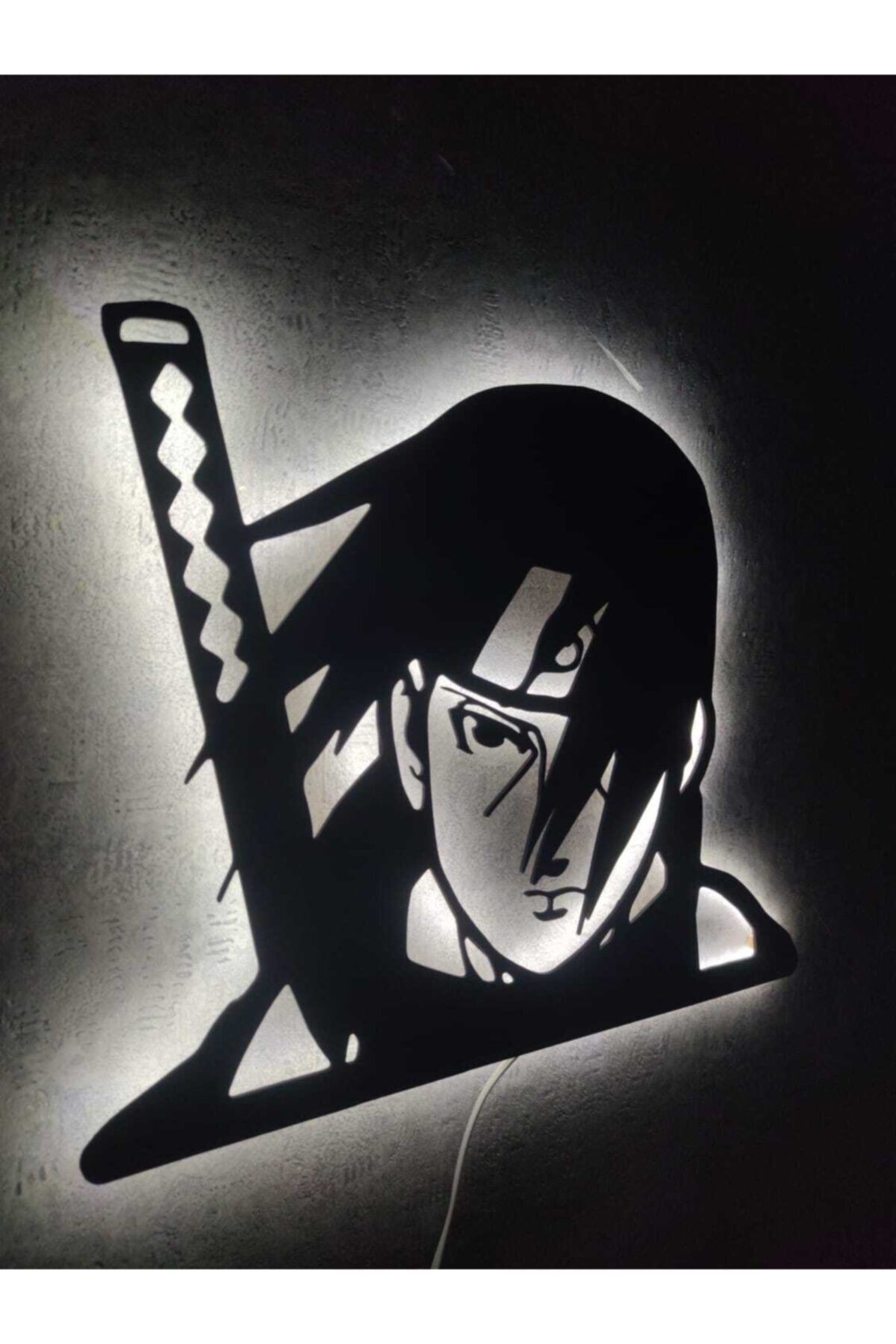 Naruto Itachi Uchiha Led Işıklı Tablo