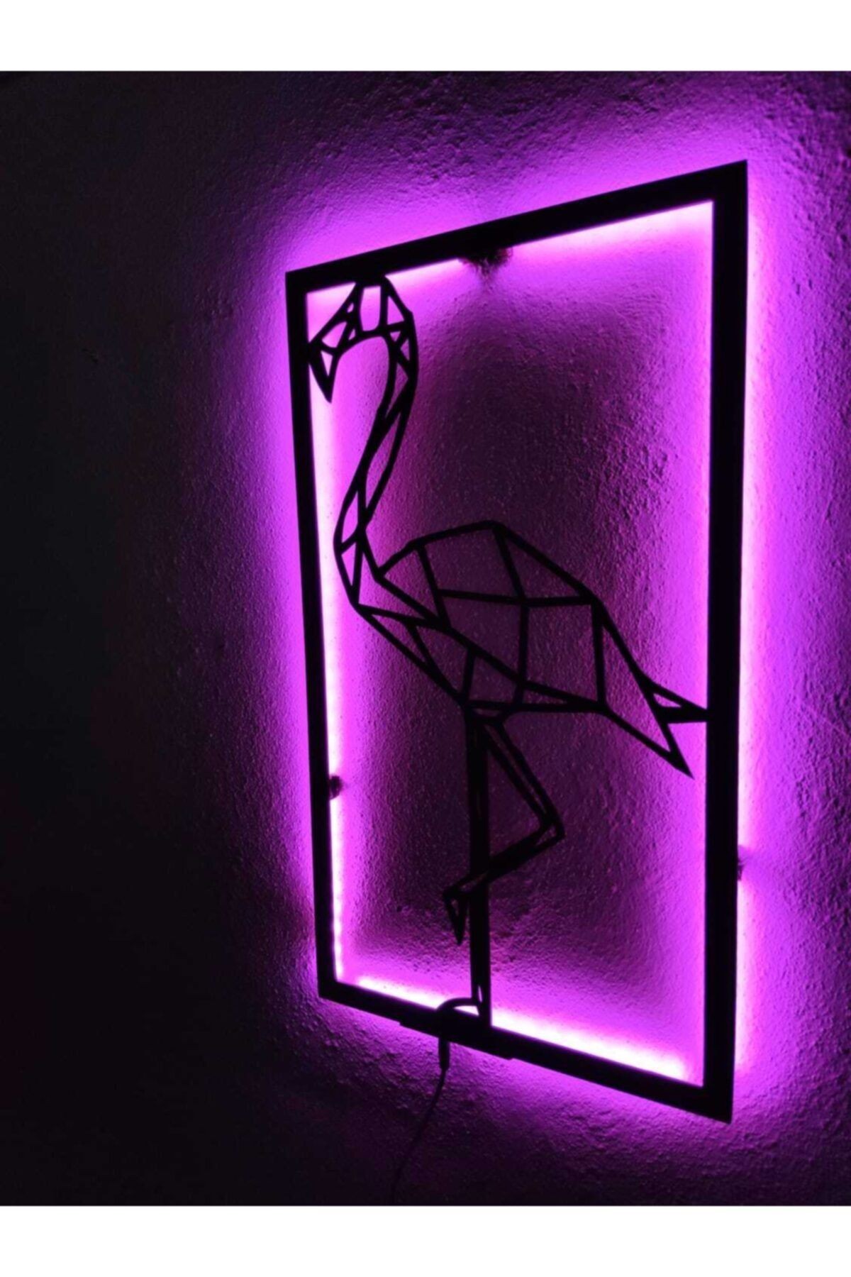 Flamingo Led Işıklı Tablo