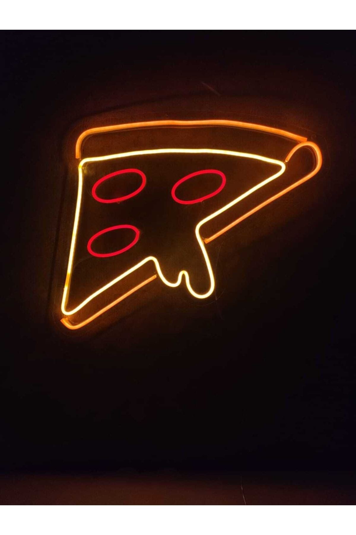 Pizza Neon Tabela Pizzacı Neon Duvar Dekorasyonu Dekoratif Aydınlatma