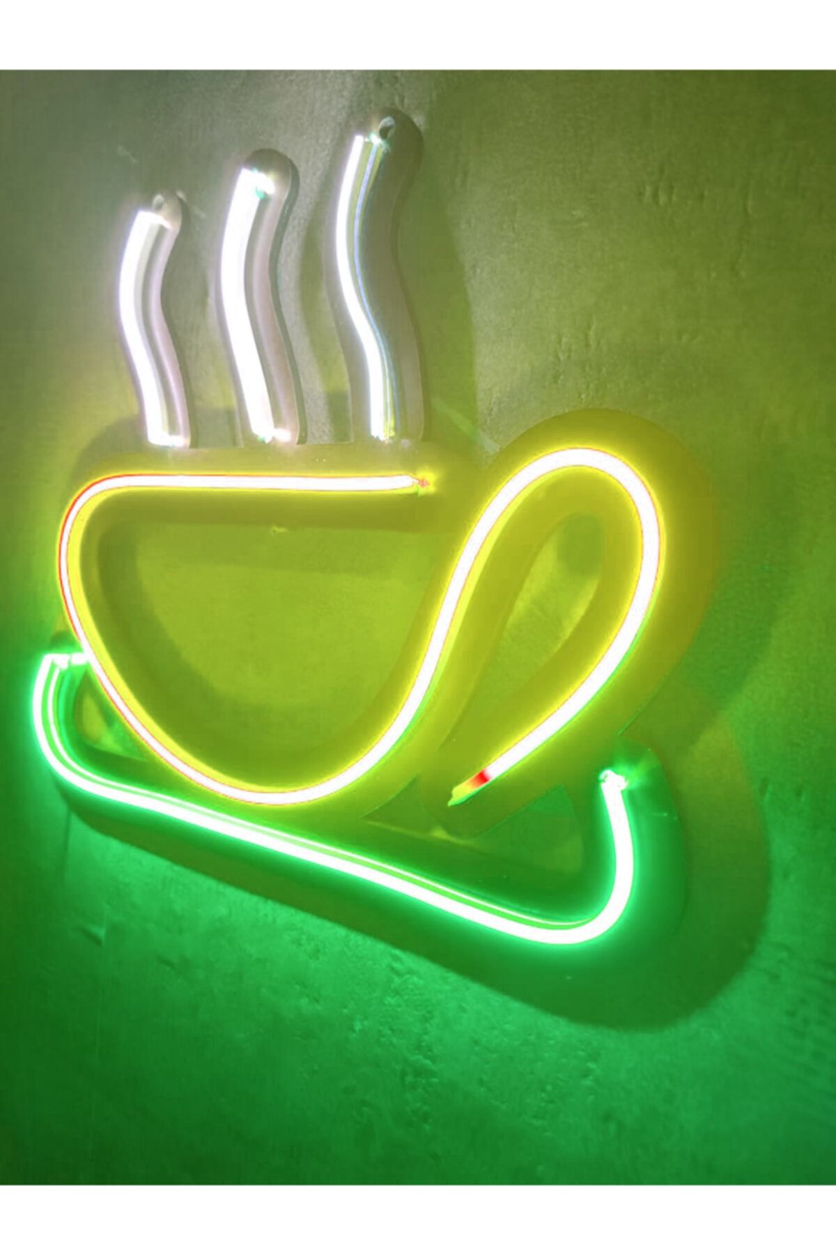 Kahve Neon Tabela Coffee Neon Led Dekoratif Duvar Aydınlatması Neon Duvar Dekorasyonu