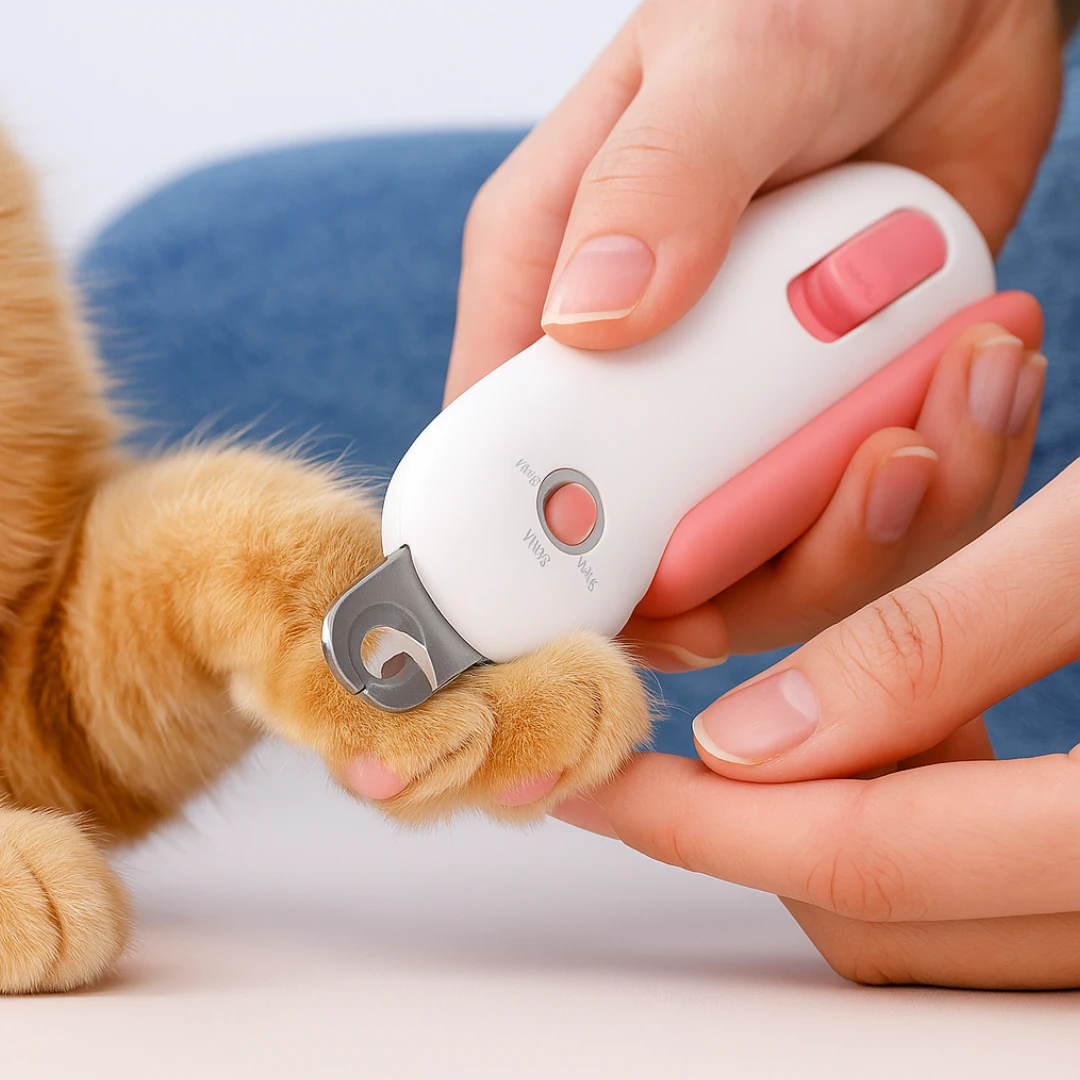 Güvenli ve Ayarlanabilir Kedi Tırnak Makası