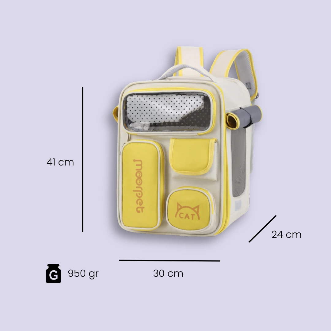 Limonata - Cepli Kedi Sırt Çantası