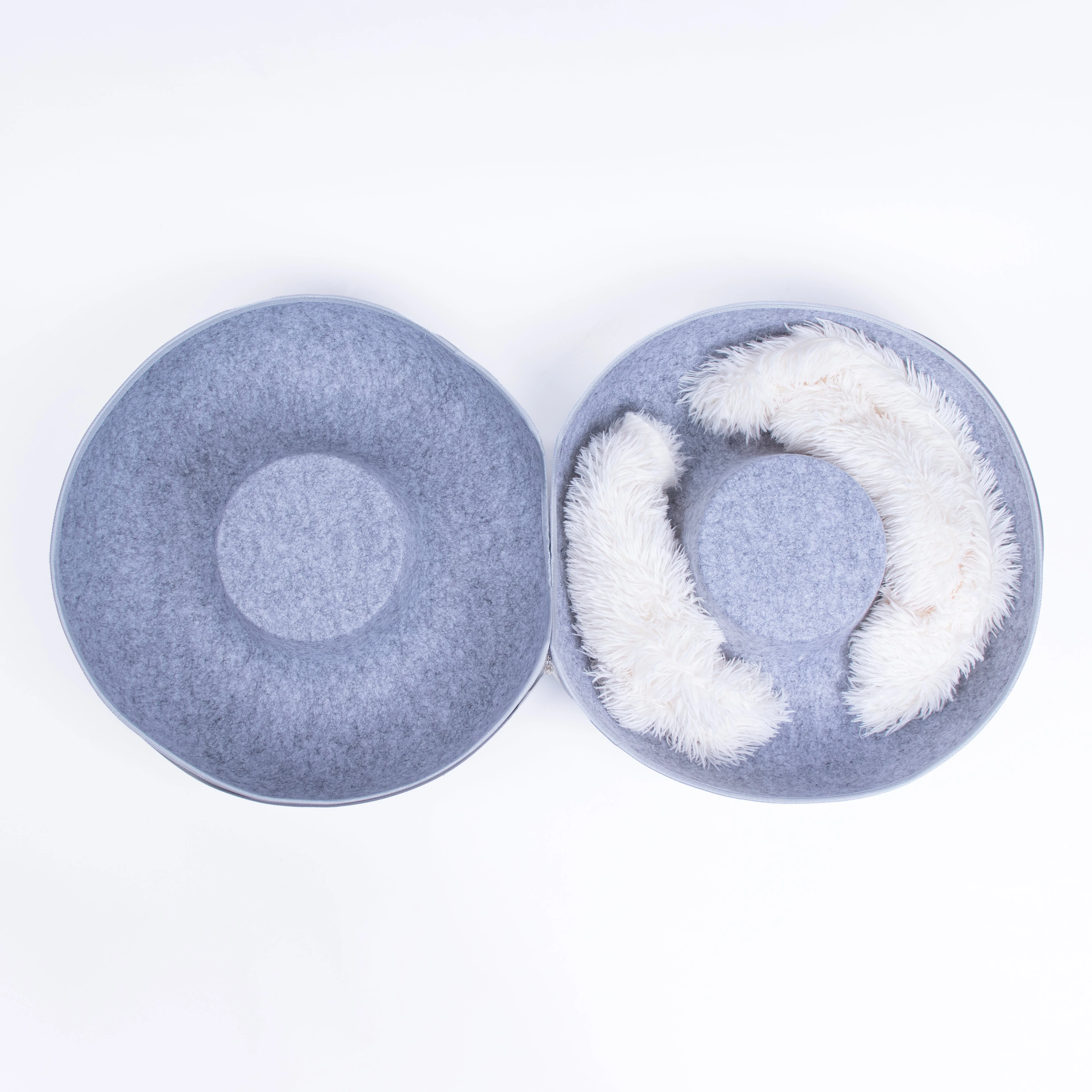 Peluş Donut Kedi Tüneli