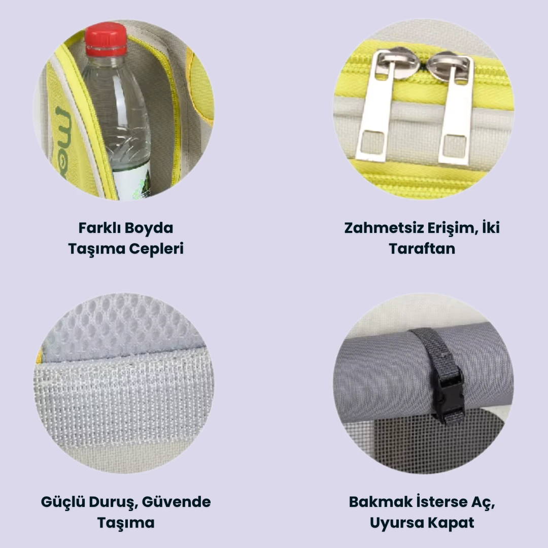 Limonata - Cepli Kedi Sırt Çantası