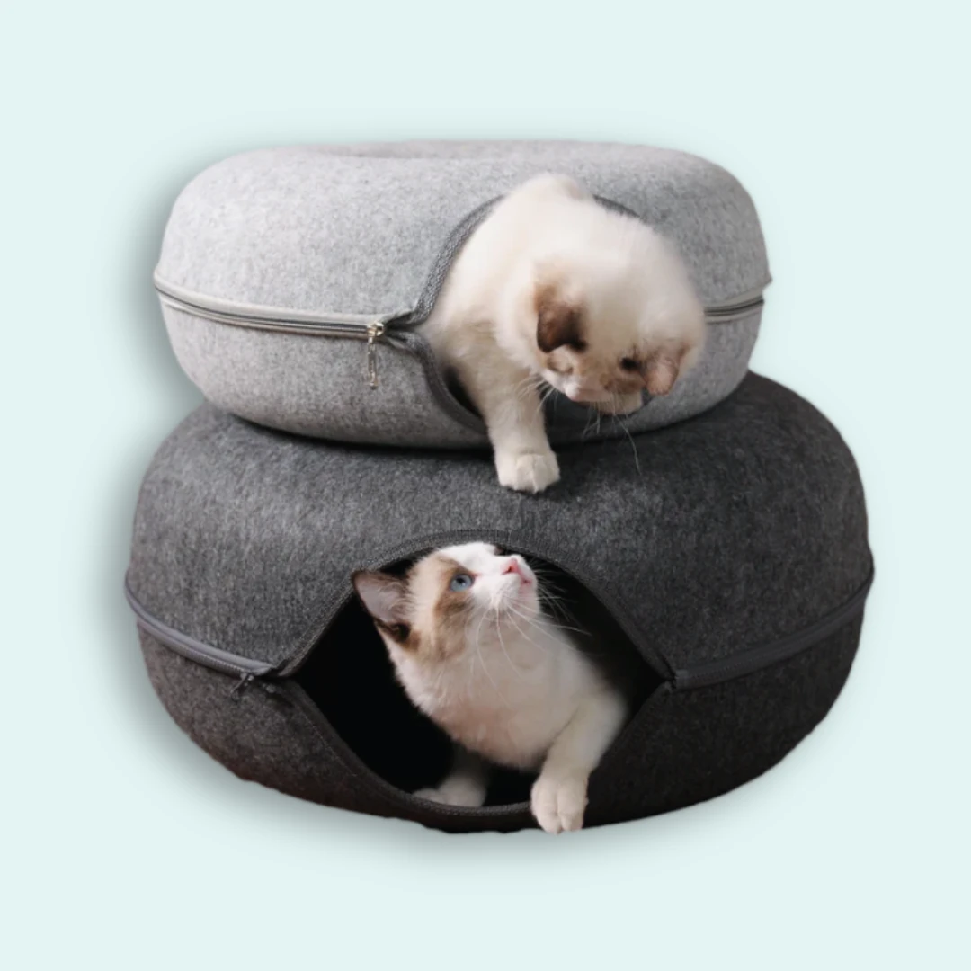 Donut Kedi Yatağı - Donut Kedi Tüneli