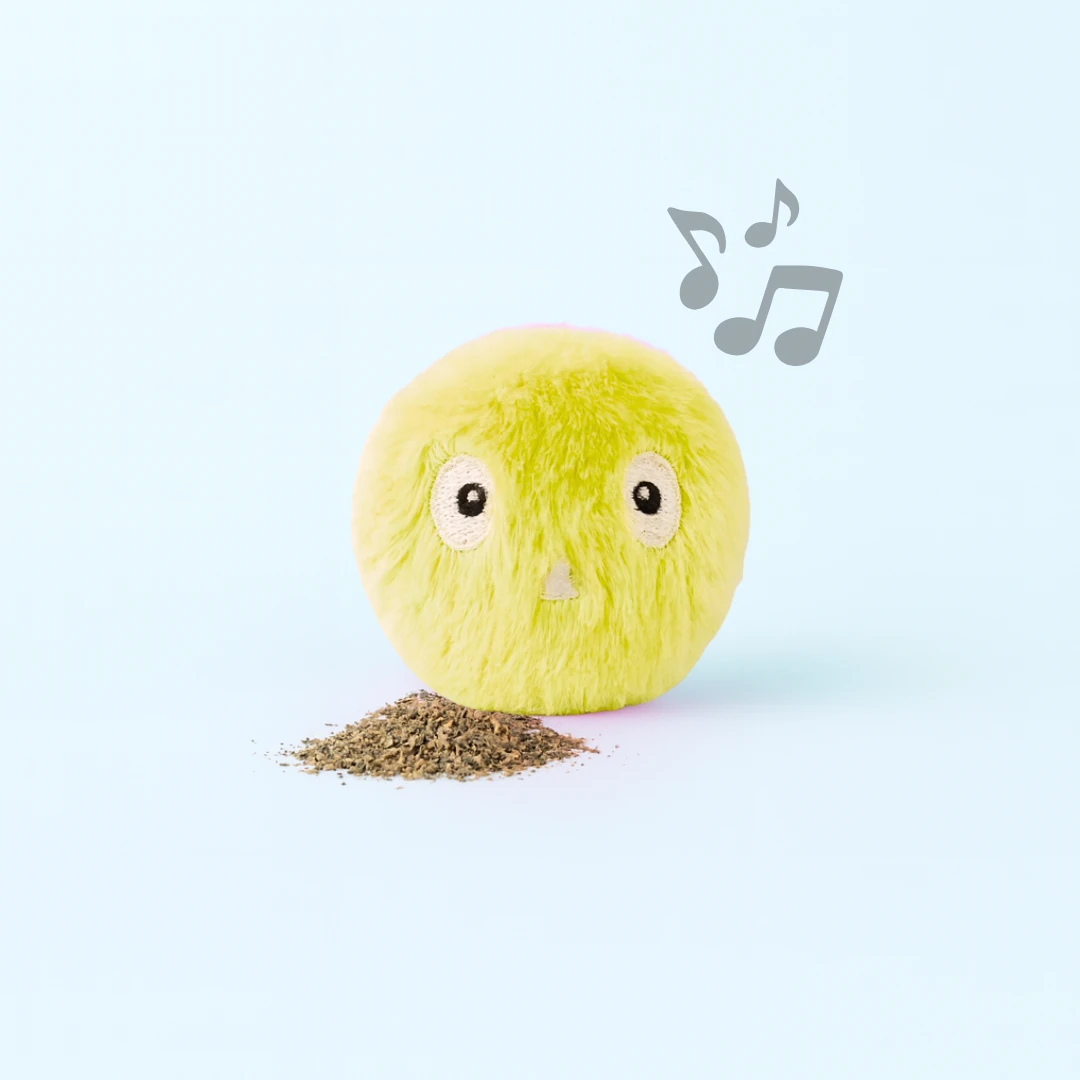 Ponpon - Kedi Otlu Sesli Kedi Oyuncağı