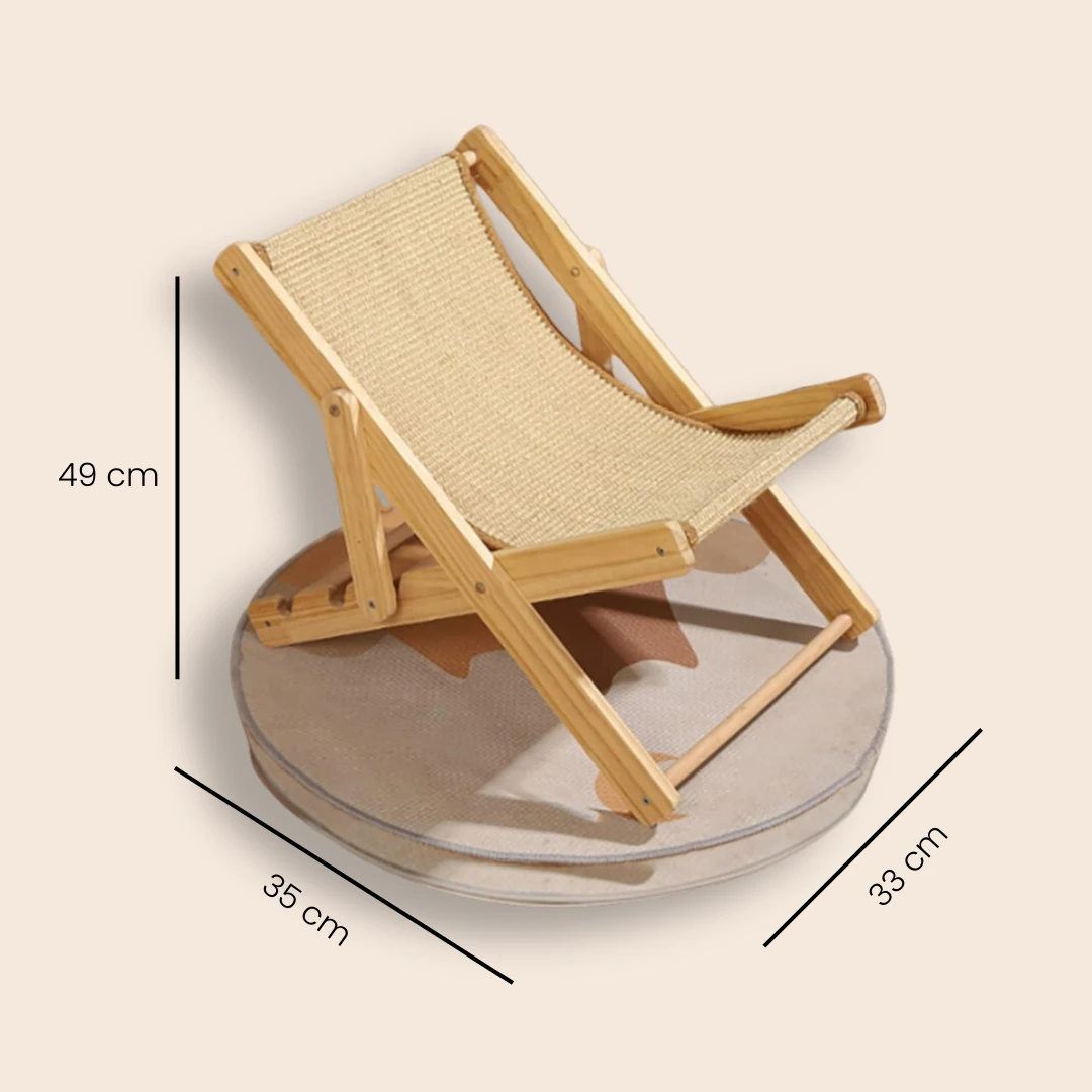 Sisal Kedi Şezlongu