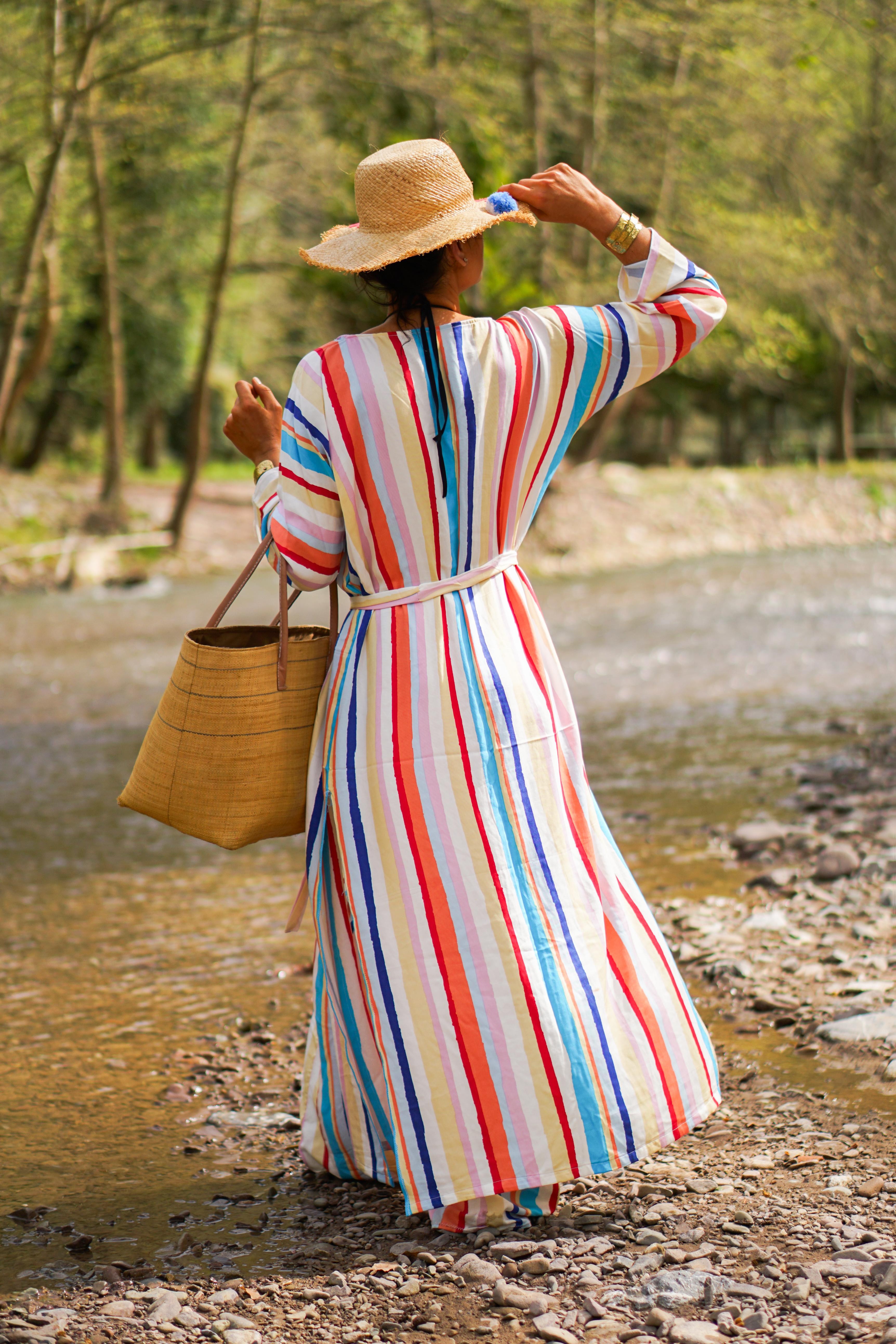 Çizgili Kimono