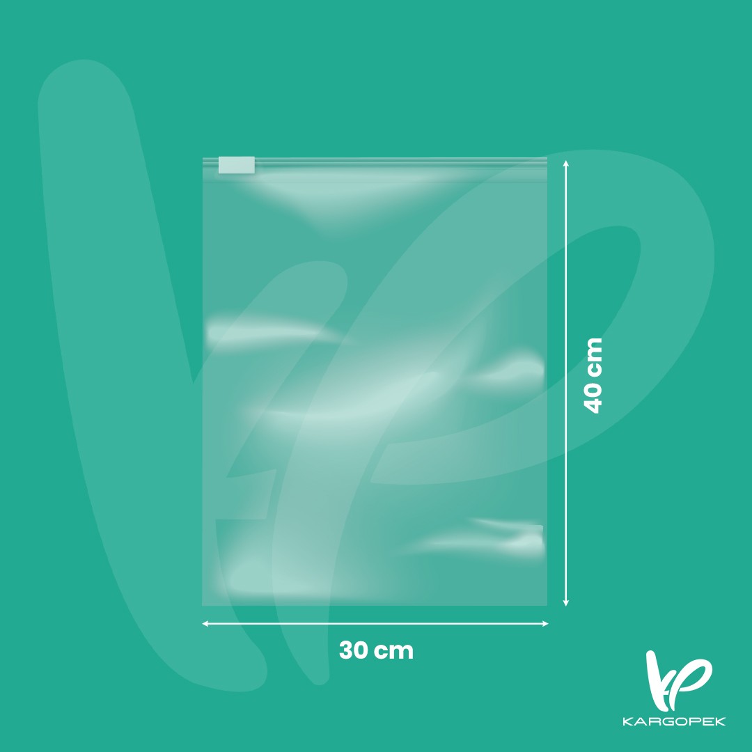 Unprinted Slider Bag 30*40cm