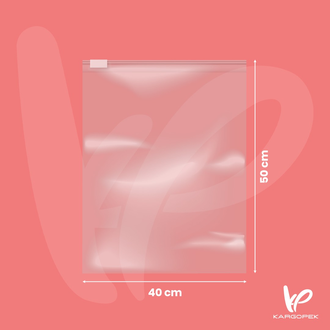 Unprinted Slider Bag  40*50cm 