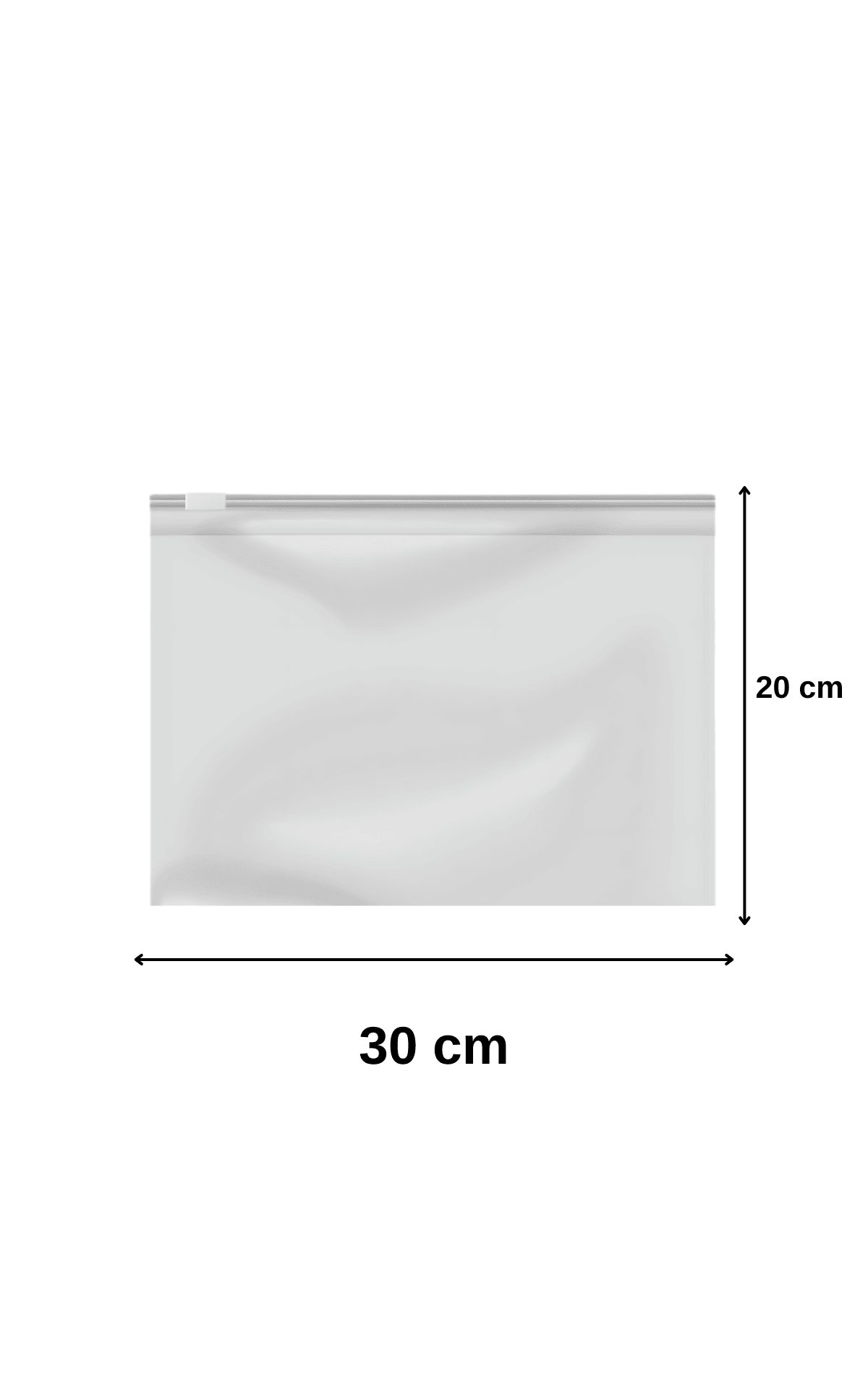 Unprinted Slider Bag 30*40cm