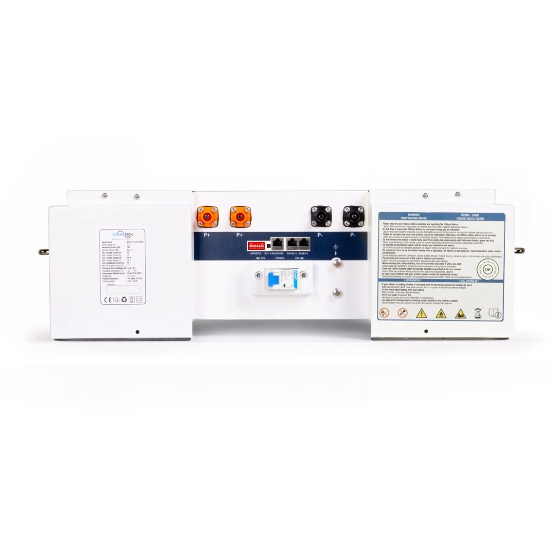 TommaTech Modüler Serisi 51.2V 102AH G2 LFP Lityum Batarya