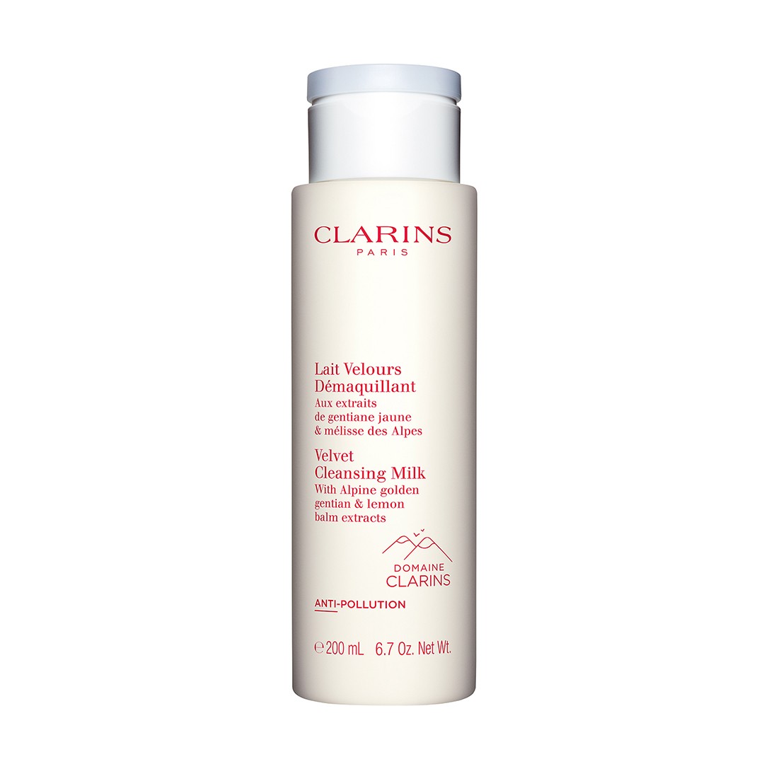 Clarins Velvet Cleansing Milk - Clarins Kadimesi Temizleme Sütü 200 ml image