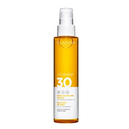 CLARINS Sun Care Body Oil-in-Mist SPF30 150ML - Yağ-Sprey Mist Kıvamında Vücut için Güneş Koruyucu