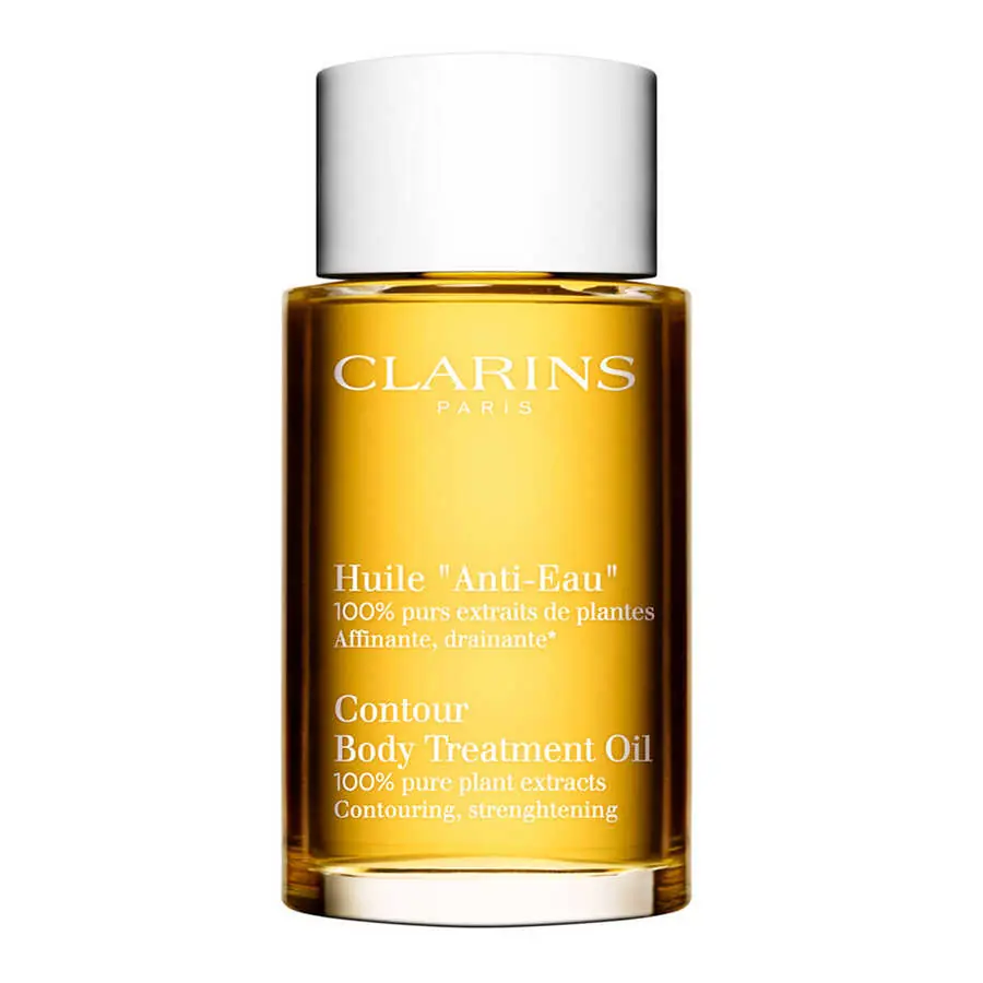 Clarins Huile Anti-Eau Contour Body Treatment Oil - Şişkinlik Giderici Vücut Bakım Yağı