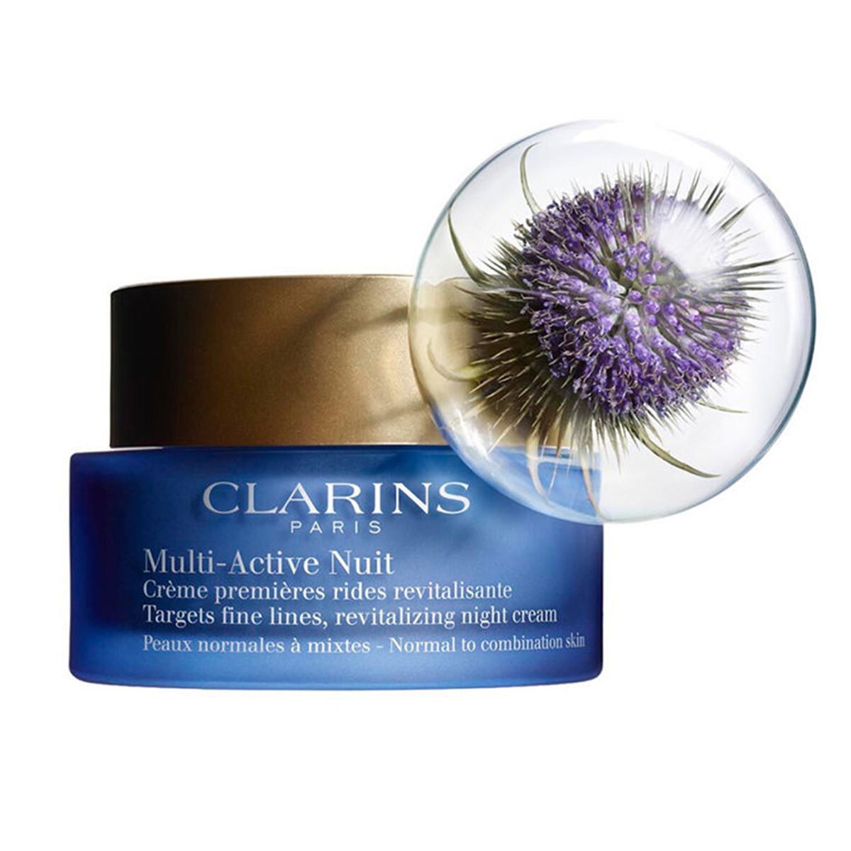 CLARINS Multi Active Night Cream N/C 50ML Normal/Karma Ciltler için Nemlendirici Gece Kremi