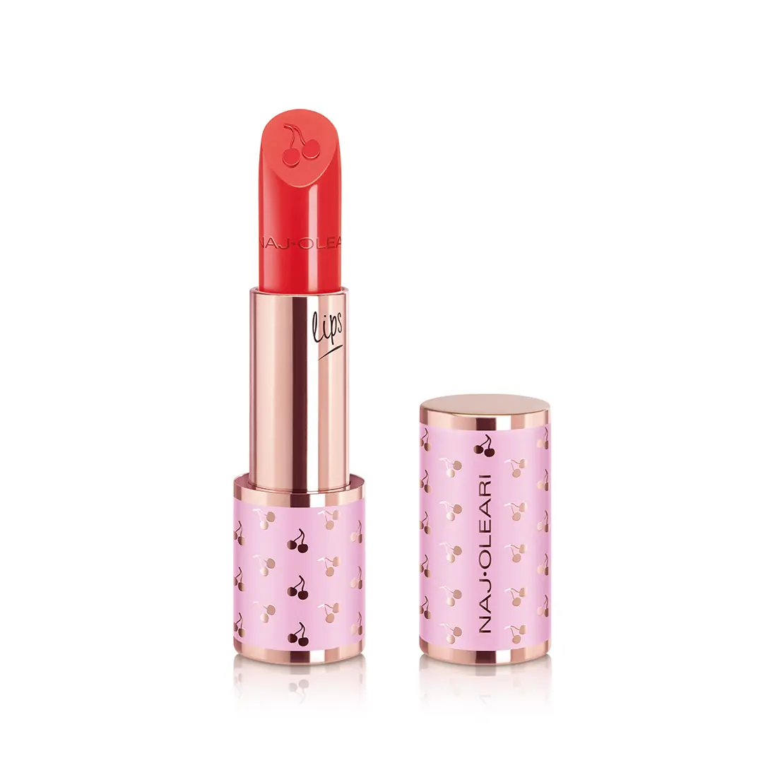 NAJ OLEARI Creamy Delight Lipstick Coral Red | MM Kozmetik