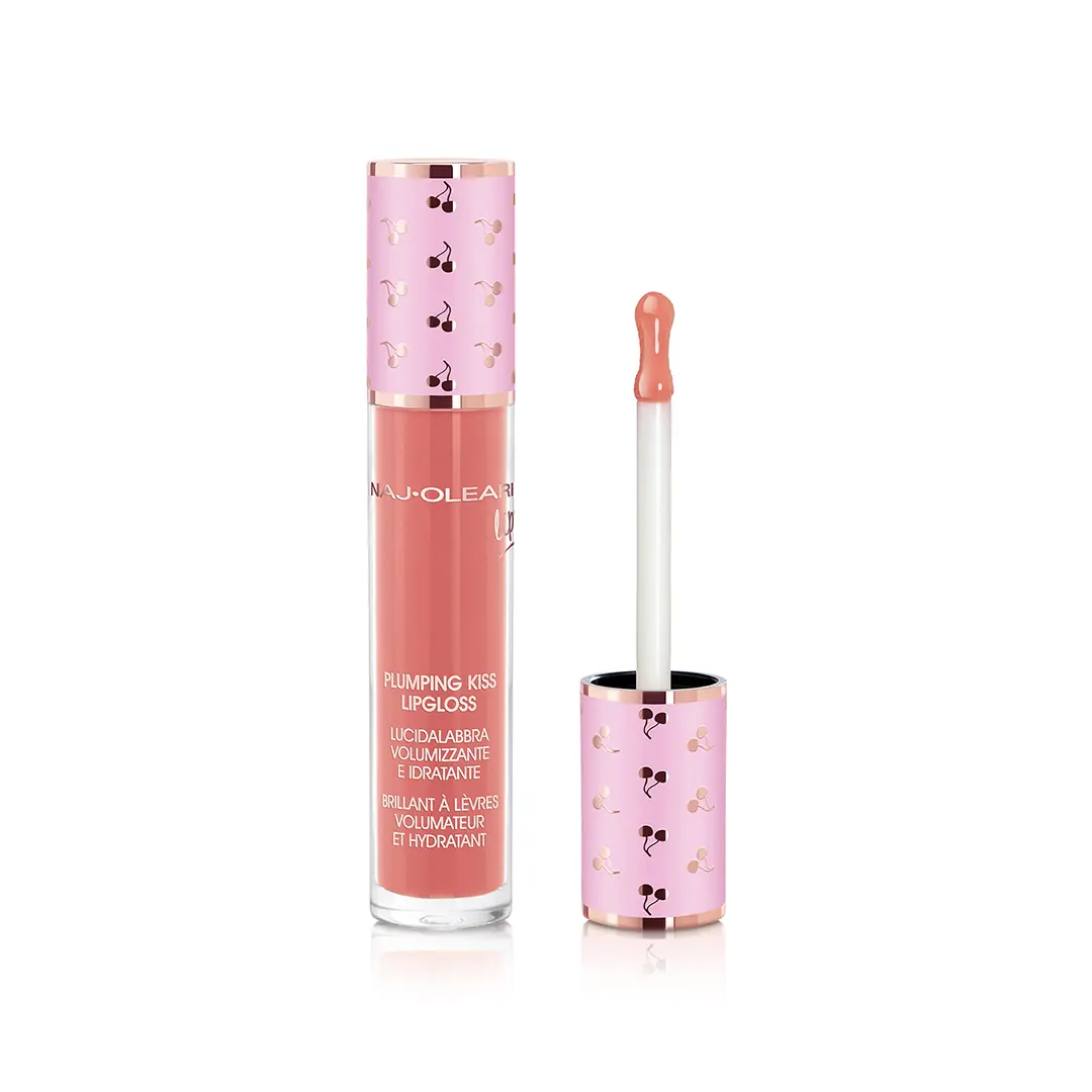 NAJ OLEARI Plumping Kiss Lip Gloss 04 Natural Pink- Dudak Parlatıcı